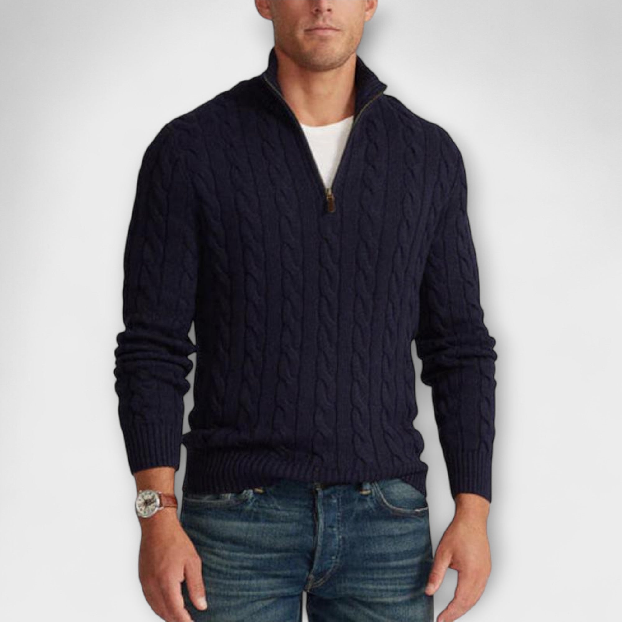 Pull Elegante Mezzo-Zip