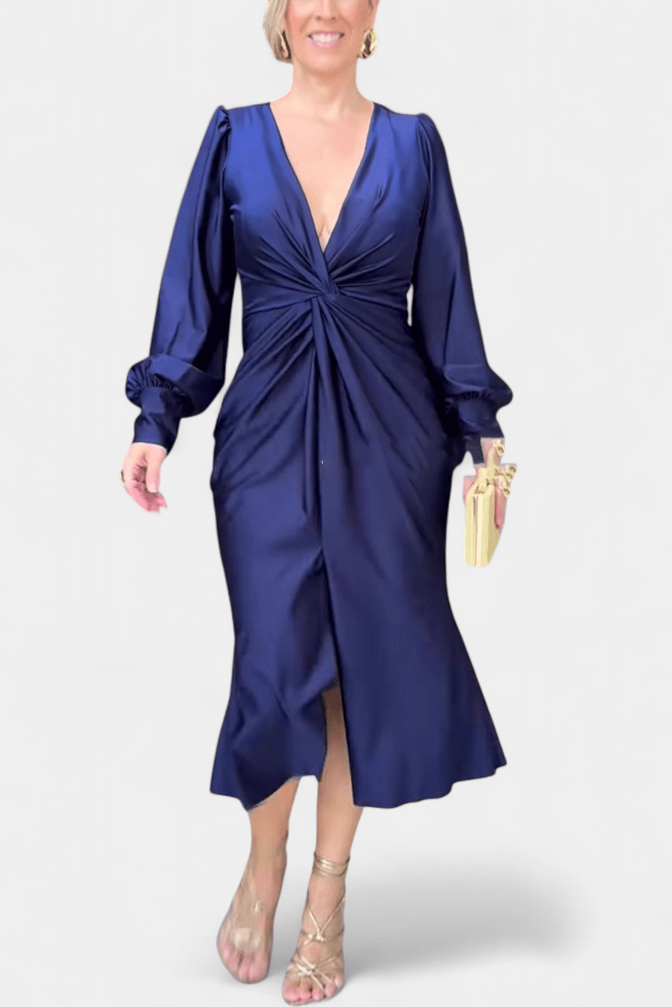 Alouette™ | Abito elegante con scollatura a V