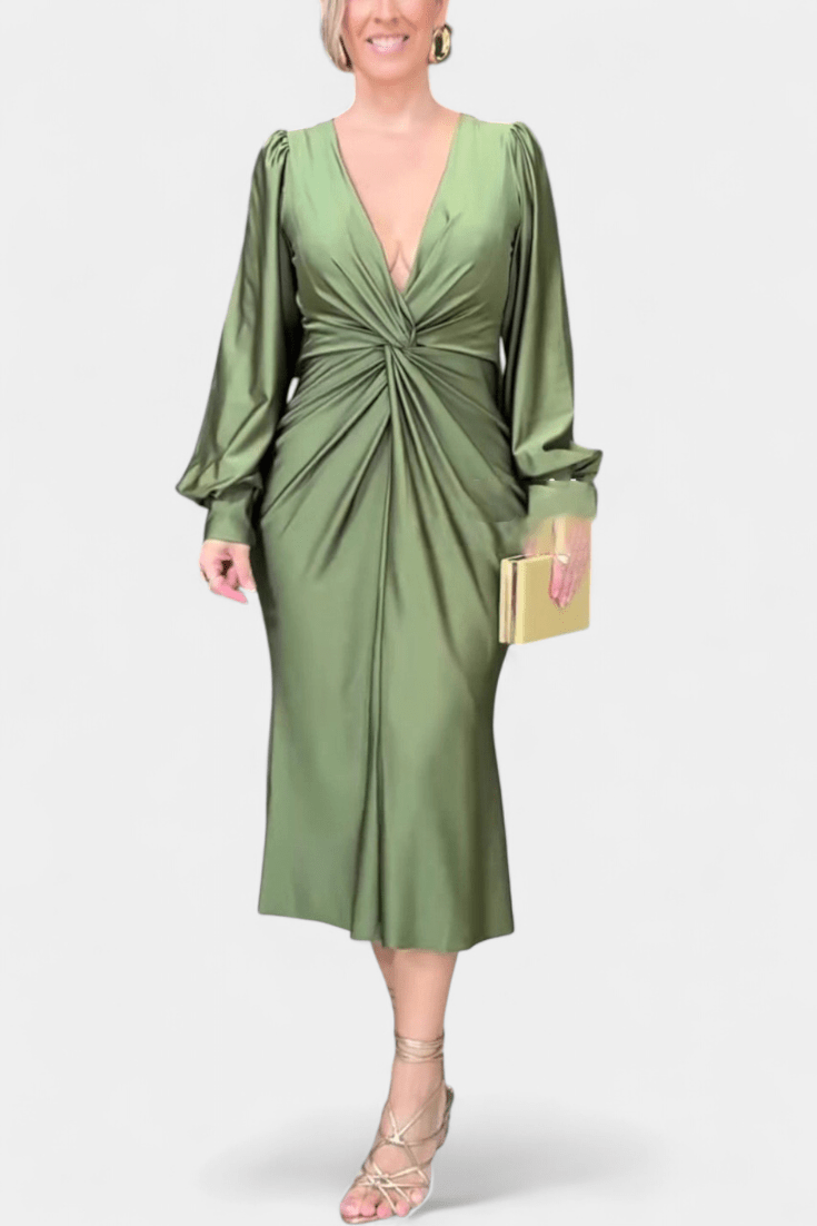 Alouette™ | Abito elegante con scollatura a V