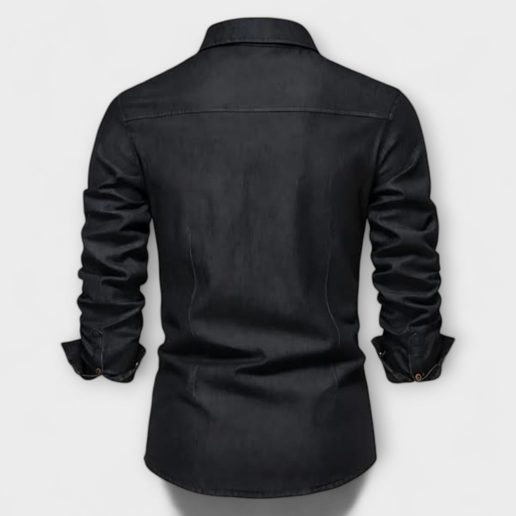 Camicia slim fit in denim