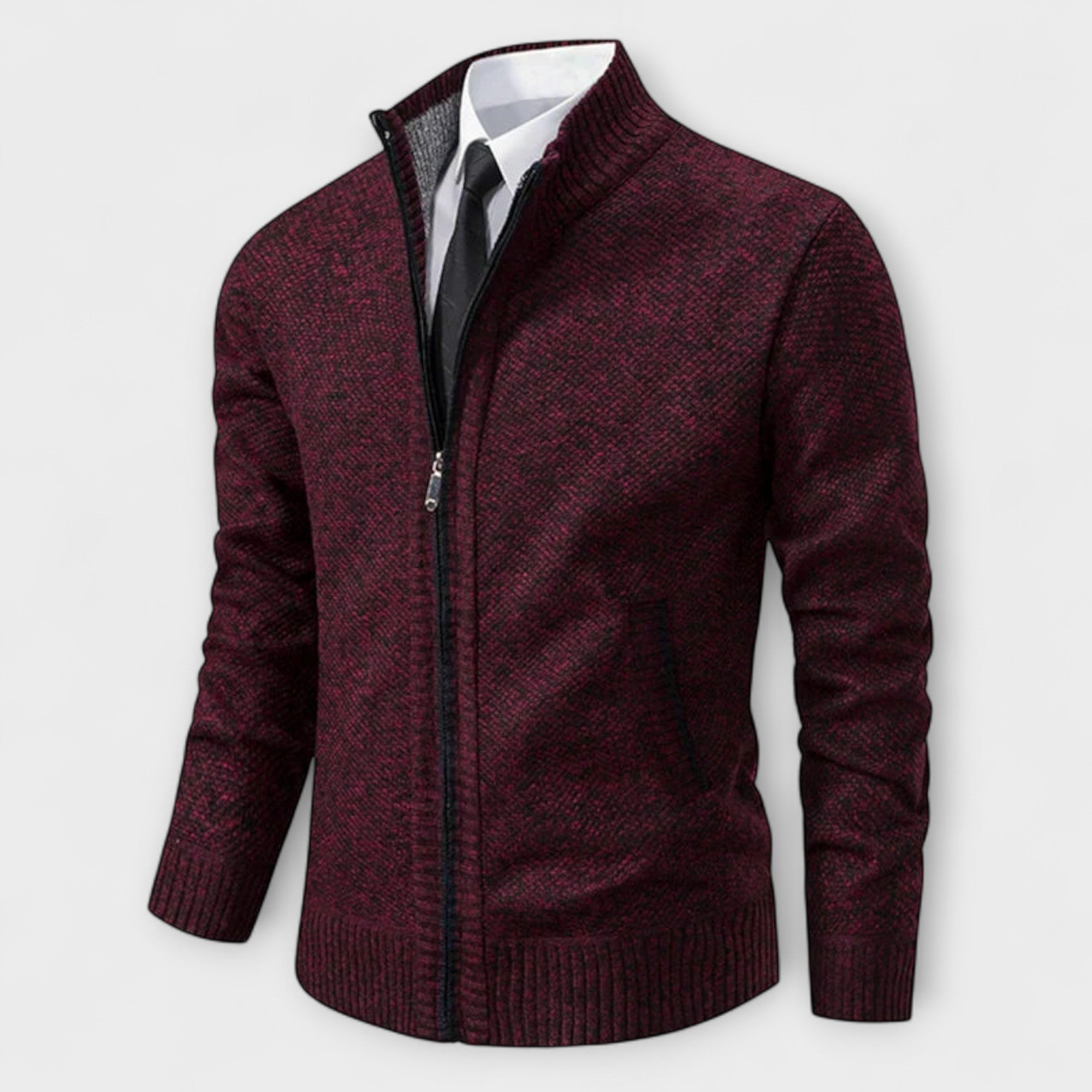 Everett™ – Cardigan con Zip a Maglia