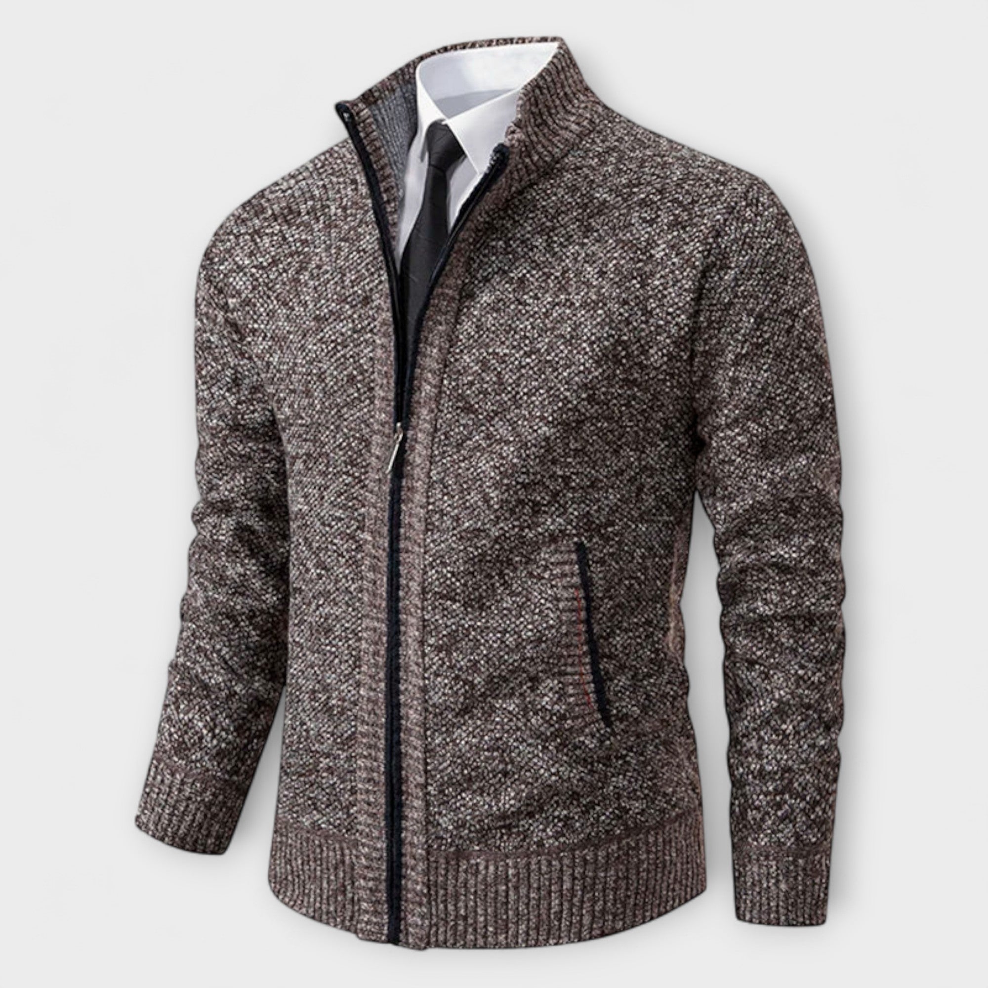 Everett™ – Cardigan con Zip a Maglia