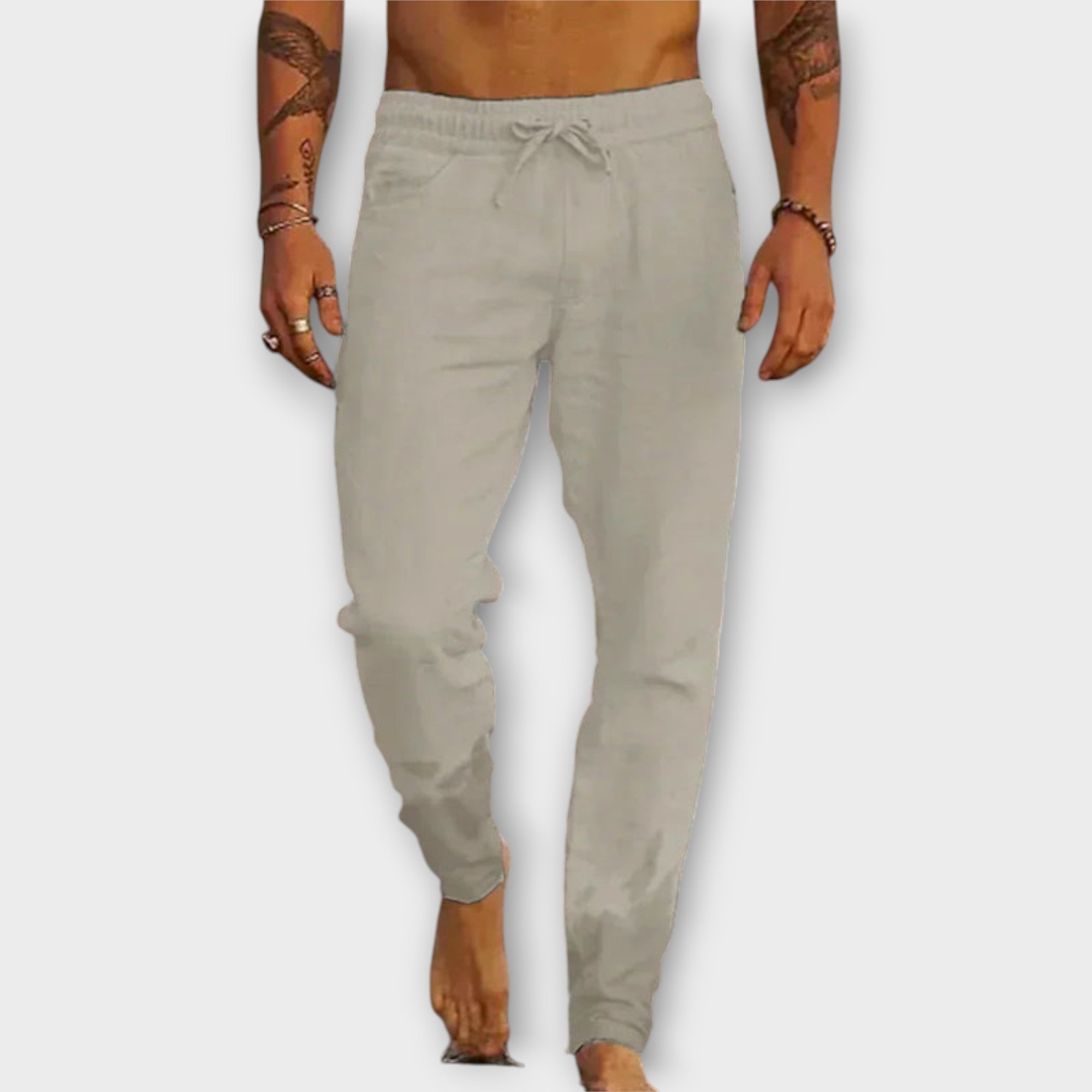 Pantaloni da Spiaggia in Lino