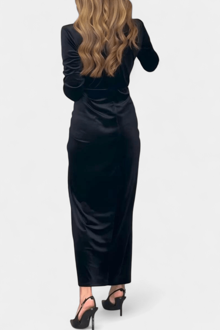 LaVerna™ | Abito in velluto di lusso