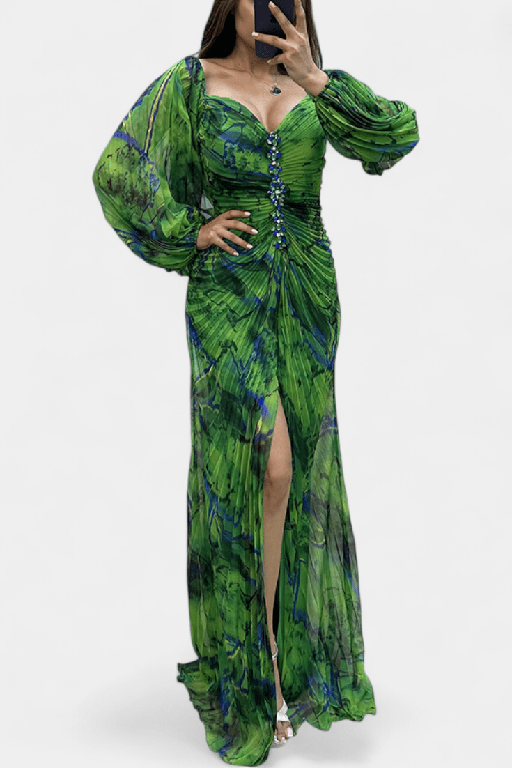 Quintessa™ | Maxi Plissettato Colorato