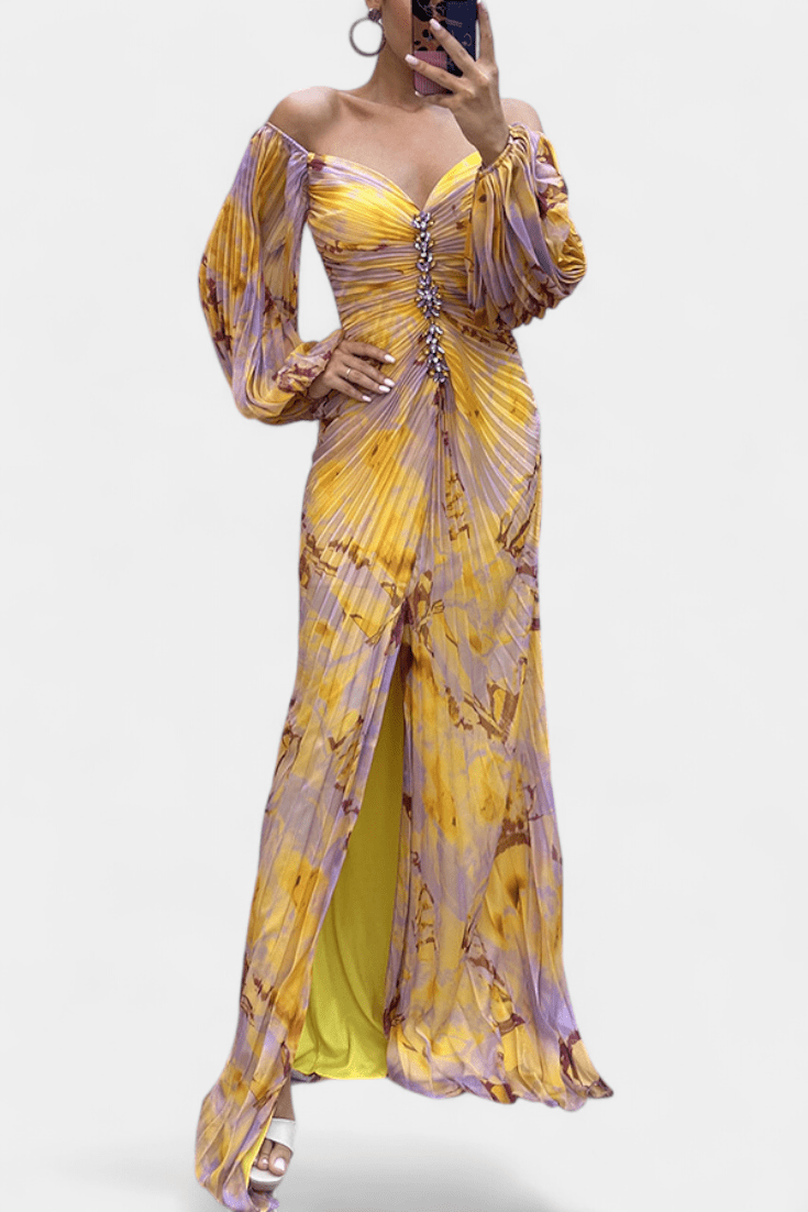 Quintessa™ | Maxi Plissettato Colorato