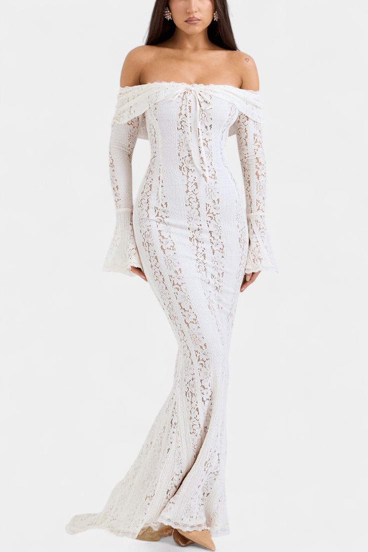 Rosalie™ | Abito elegante con spalle scoperte