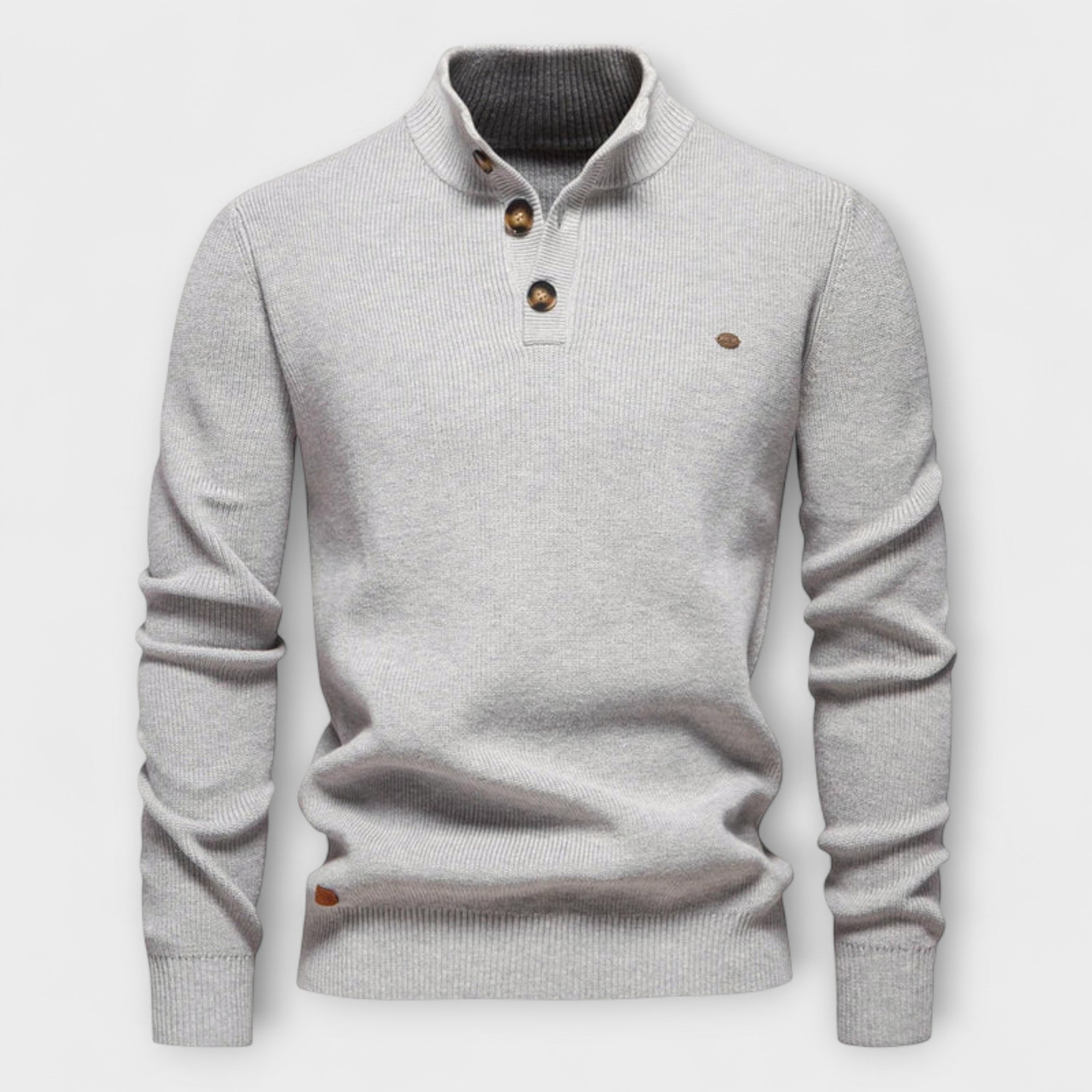 MIRAVO | Maglione da uomo con design a bottoni