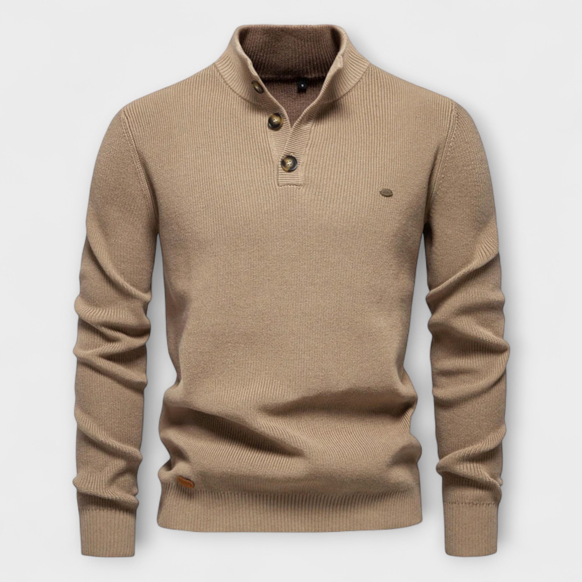 MIRAVO | Maglione da uomo con design a bottoni