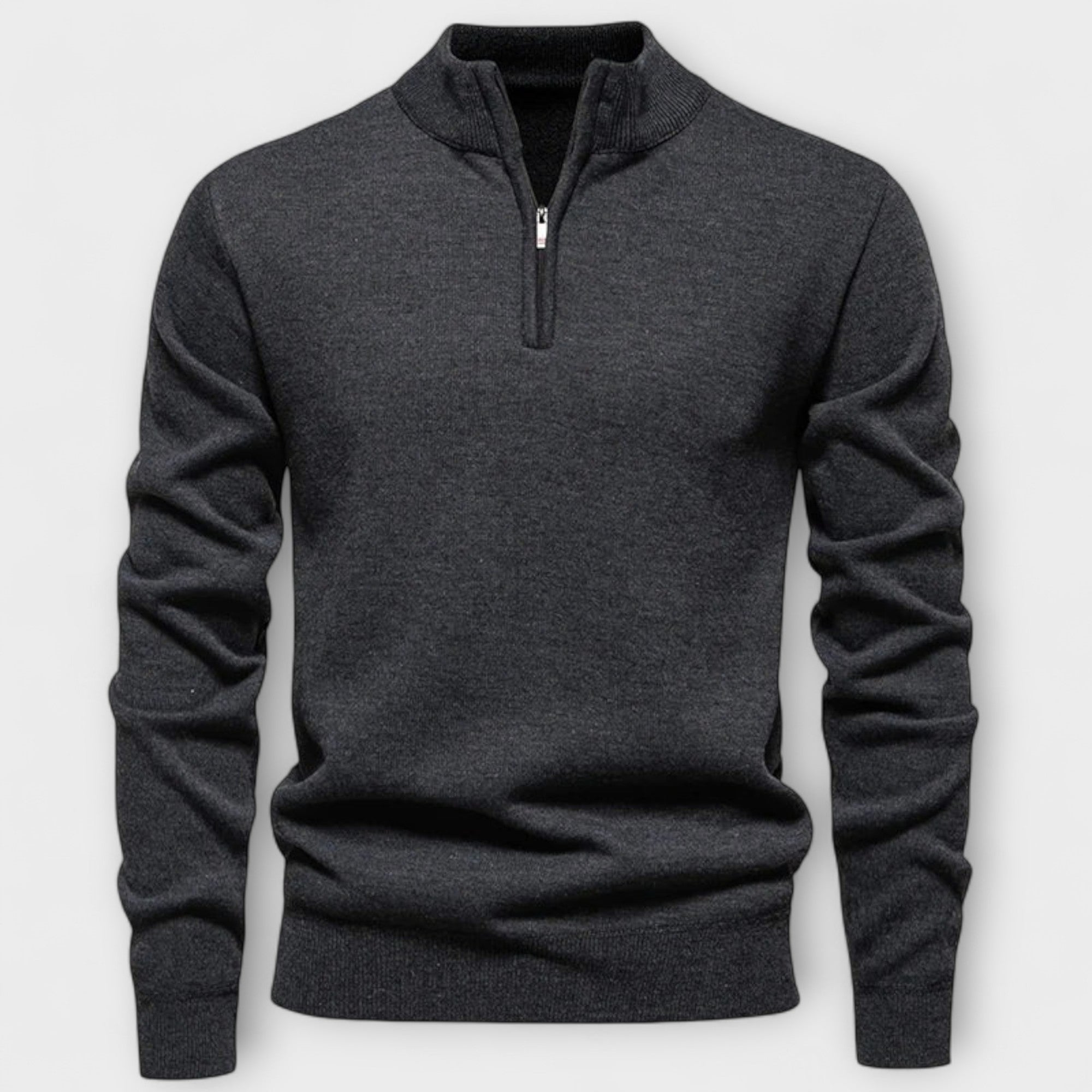 Brompton™ – Maglione a Mezzo Zip Raffinato