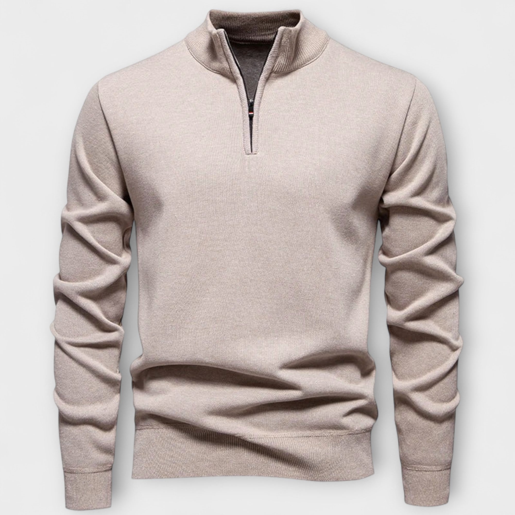 Brompton™ – Maglione a Mezzo Zip Raffinato