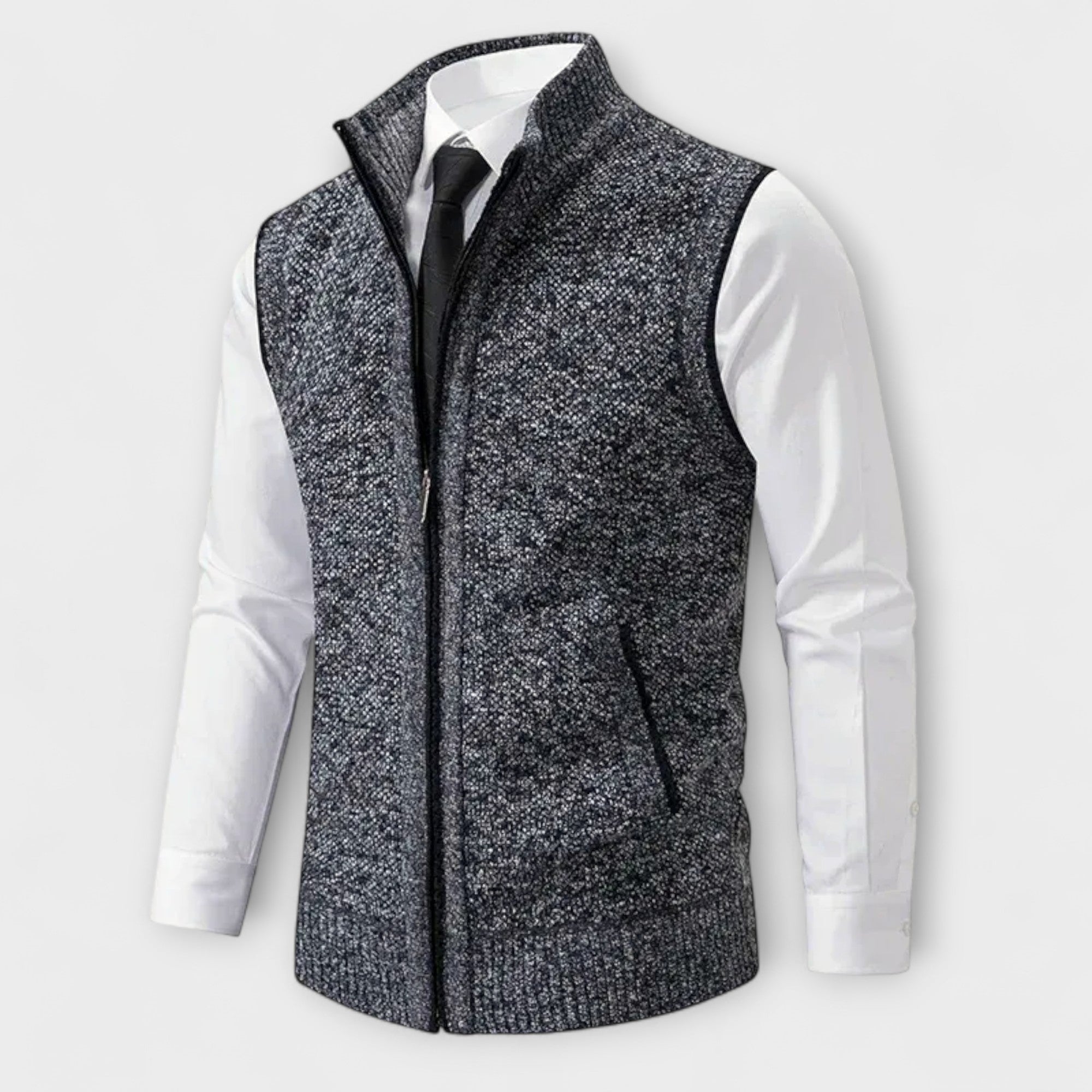 Milton™ – Gilet con Zip a Maglia