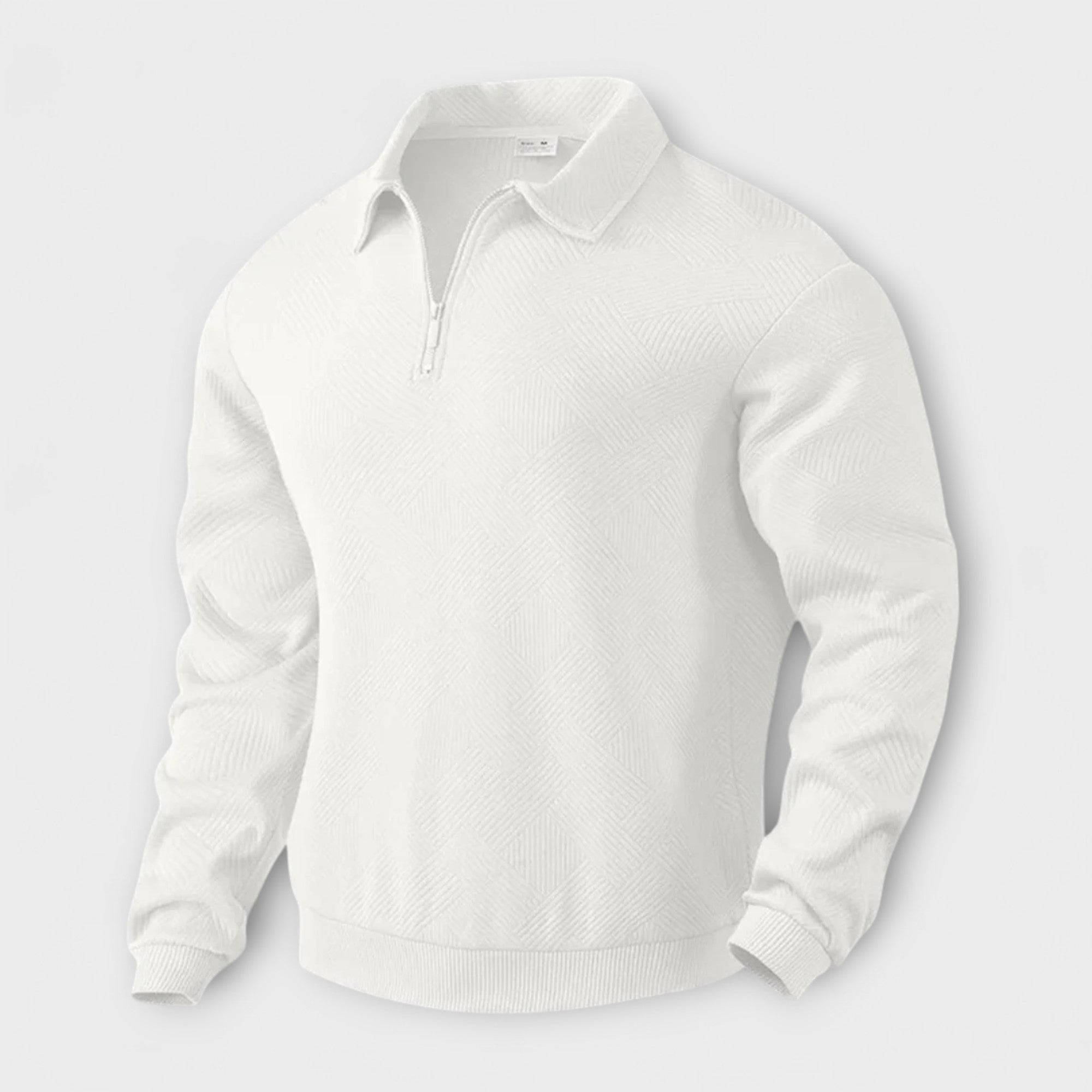 Bernard | Polo con zip casual – eleganza e comfort quotidiano