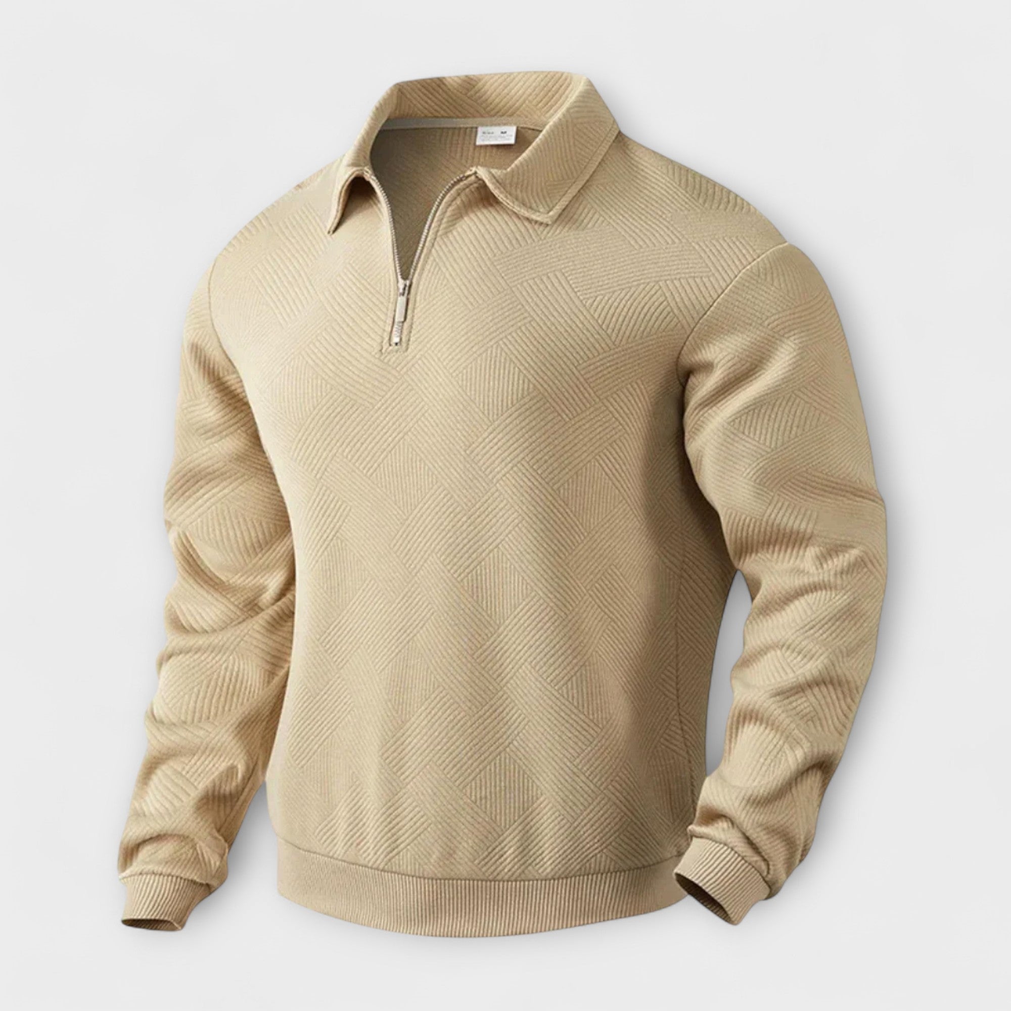 Bernard | Polo con zip casual – eleganza e comfort quotidiano