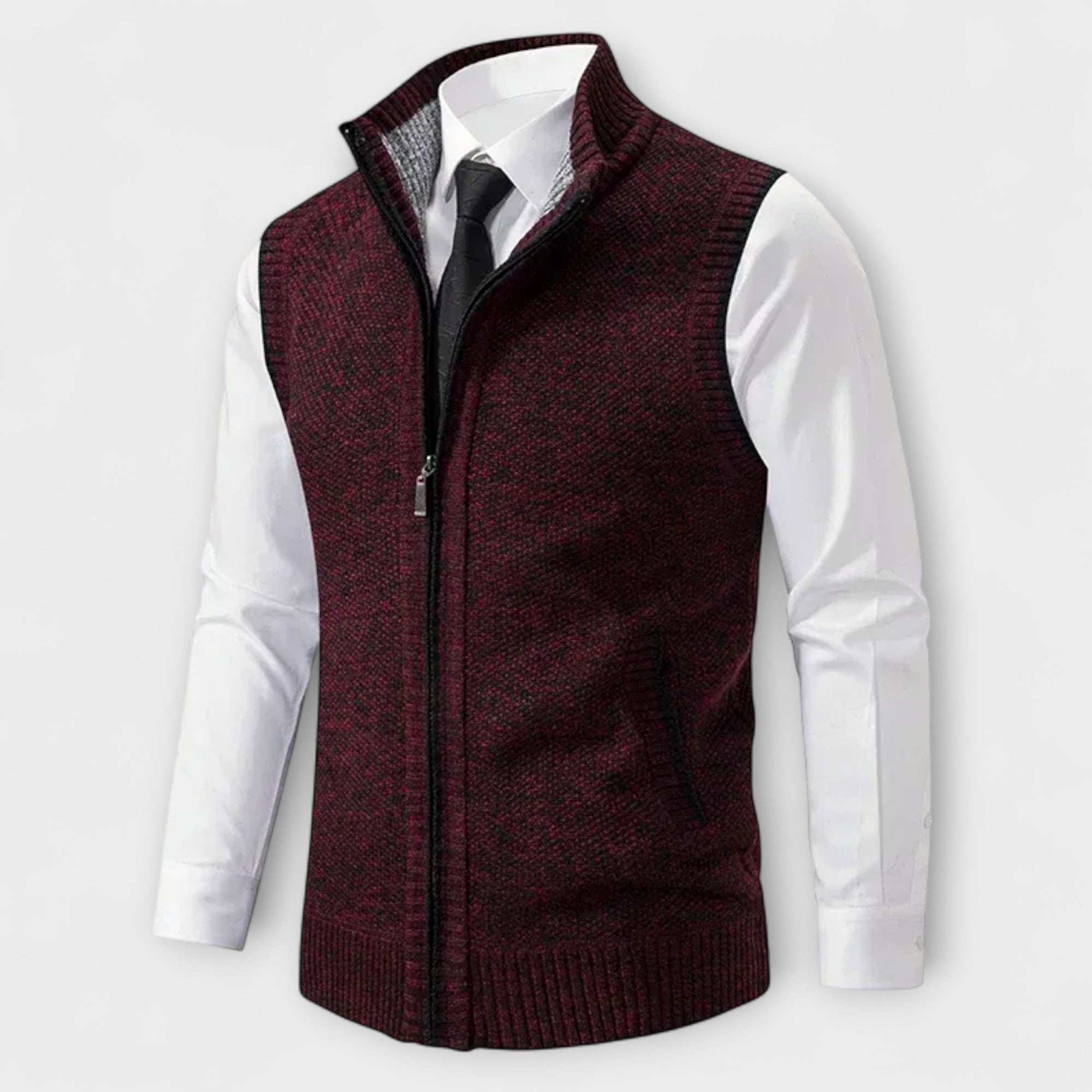 Milton™ – Gilet con Zip a Maglia