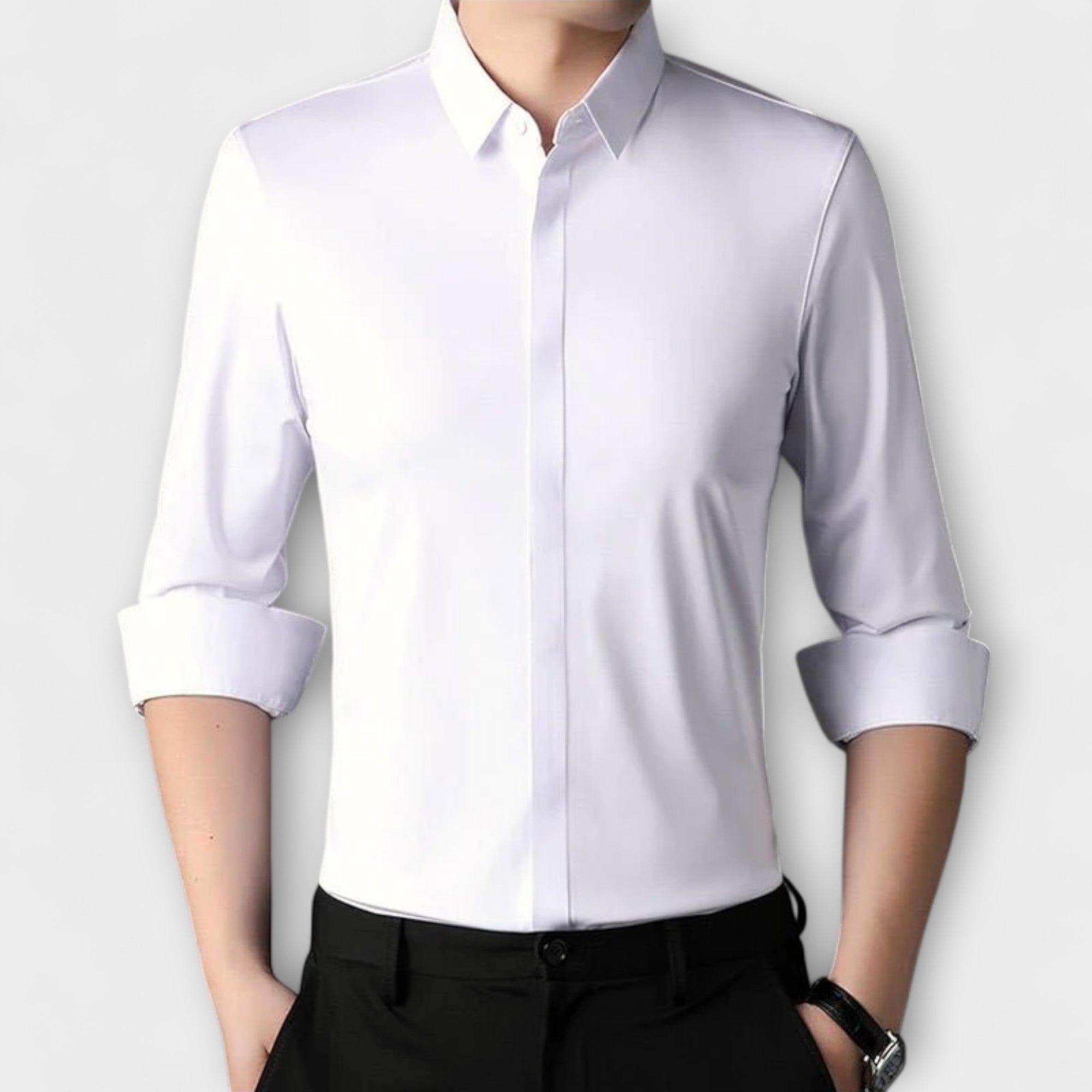 Camicia Stretch Antirughe per Uomo