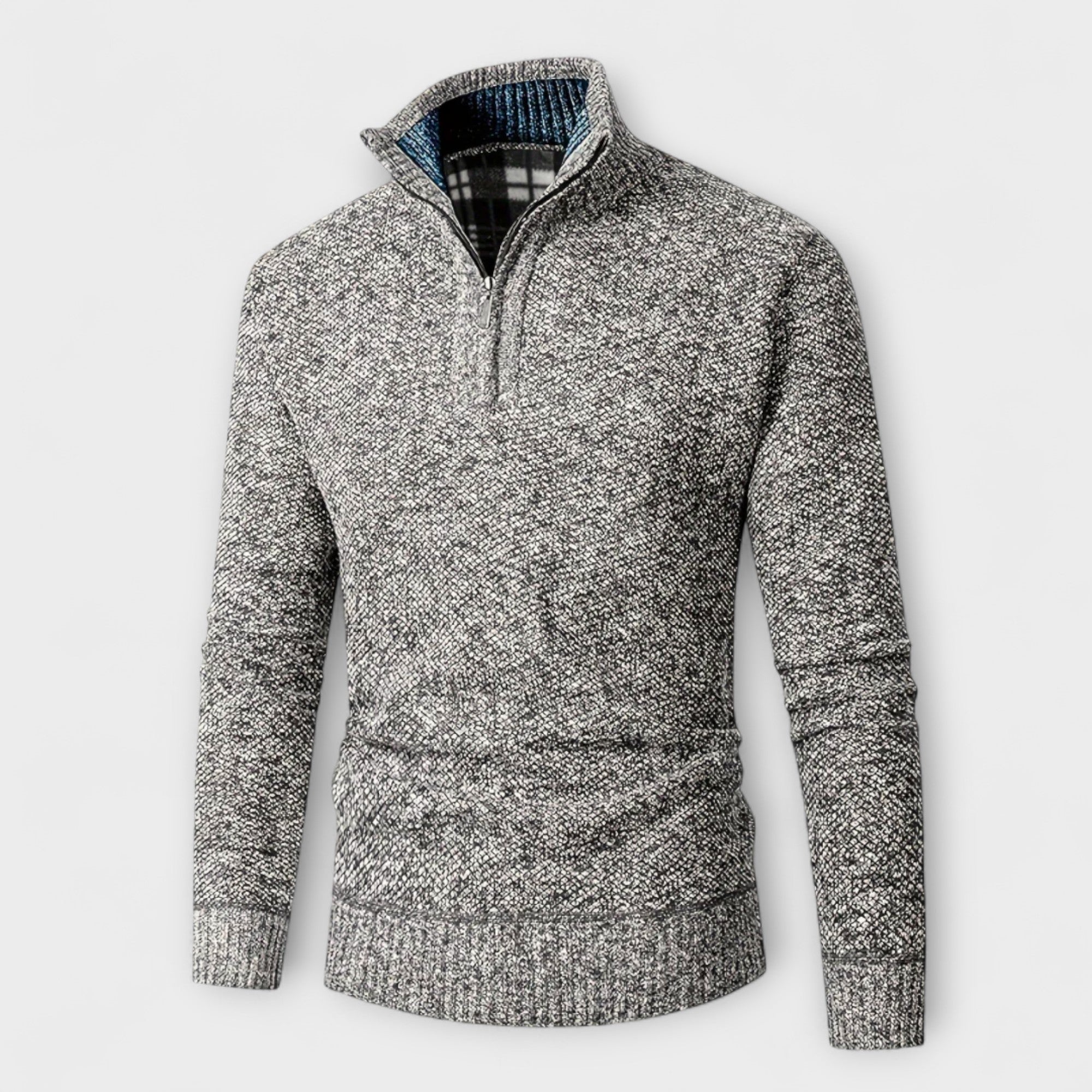 Marcel | Maglione con collo alto e zip – calore, eleganza e comfort invernale