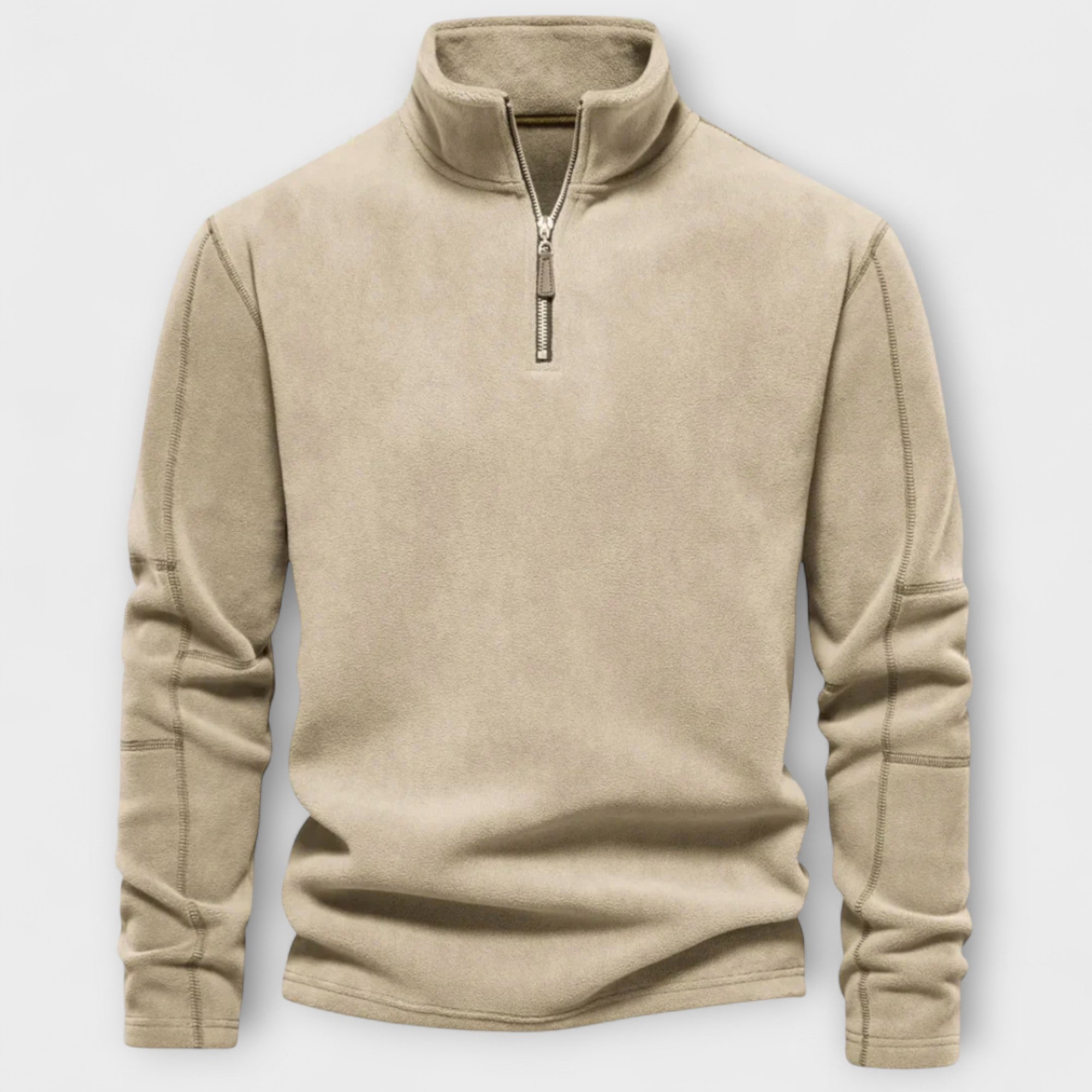 Marc | Felpa invernale con zip – calore, eleganza e comfort quotidiano