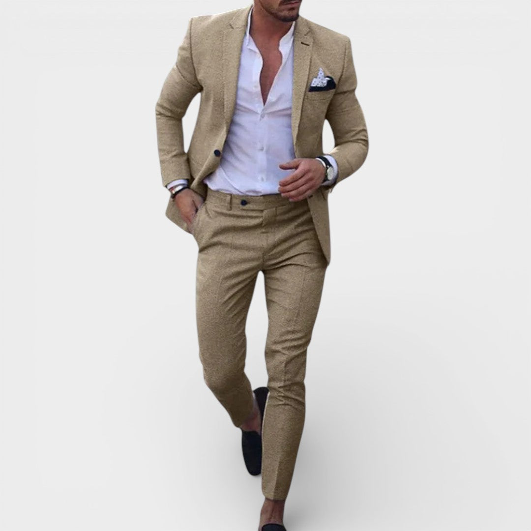 Costume da Uomo in Lino Lussuoso - Eleganza Professionale