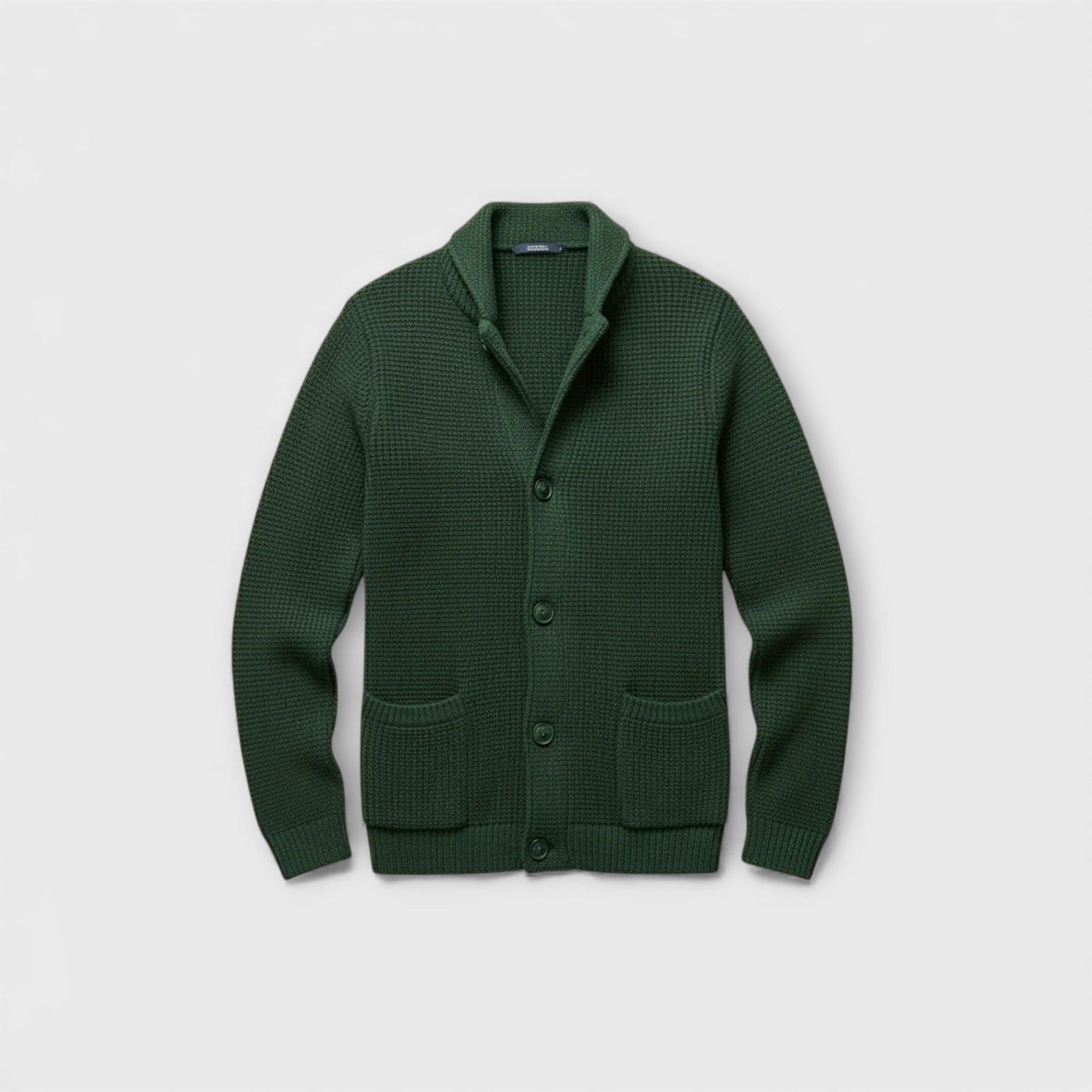 Jean Luc – Cardigan in Maglia di Lana Raffinata