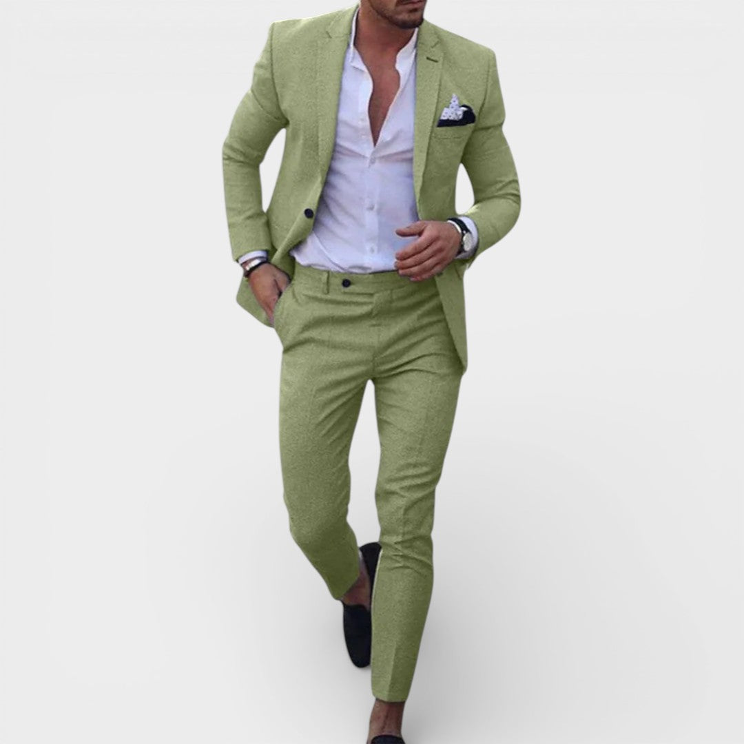 Costume da Uomo in Lino Lussuoso - Eleganza Professionale