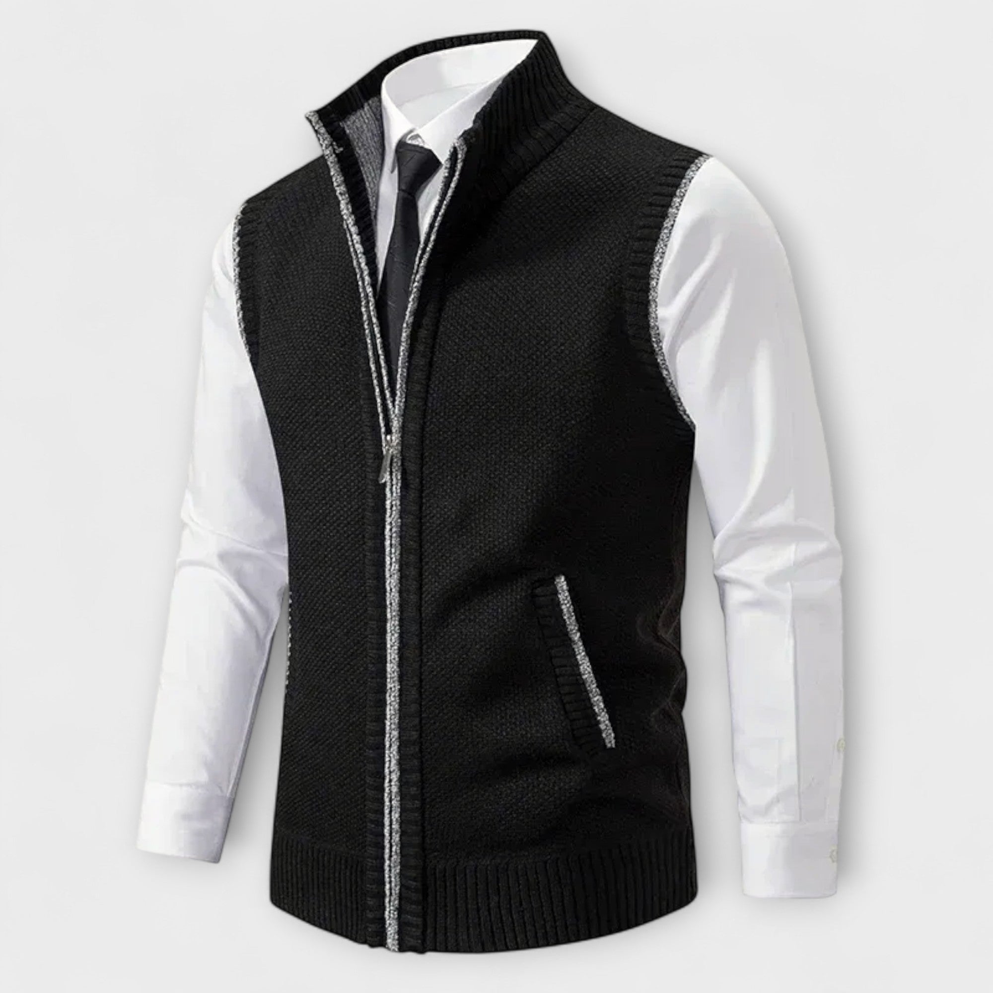 Milton™ – Gilet con Zip a Maglia