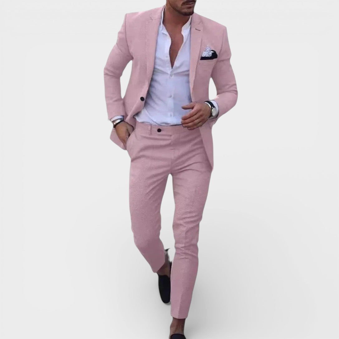 Costume da Uomo in Lino Lussuoso - Eleganza Professionale