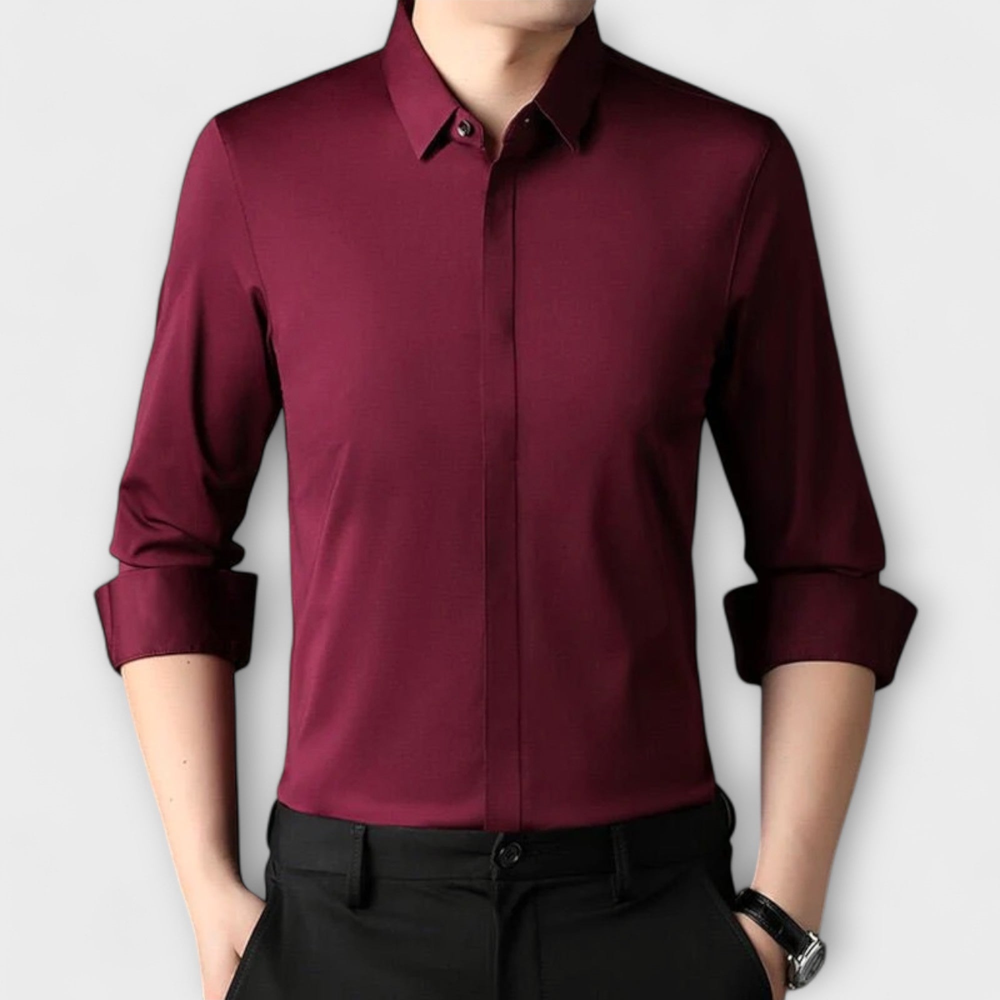 Camicia Stretch Antirughe per Uomo