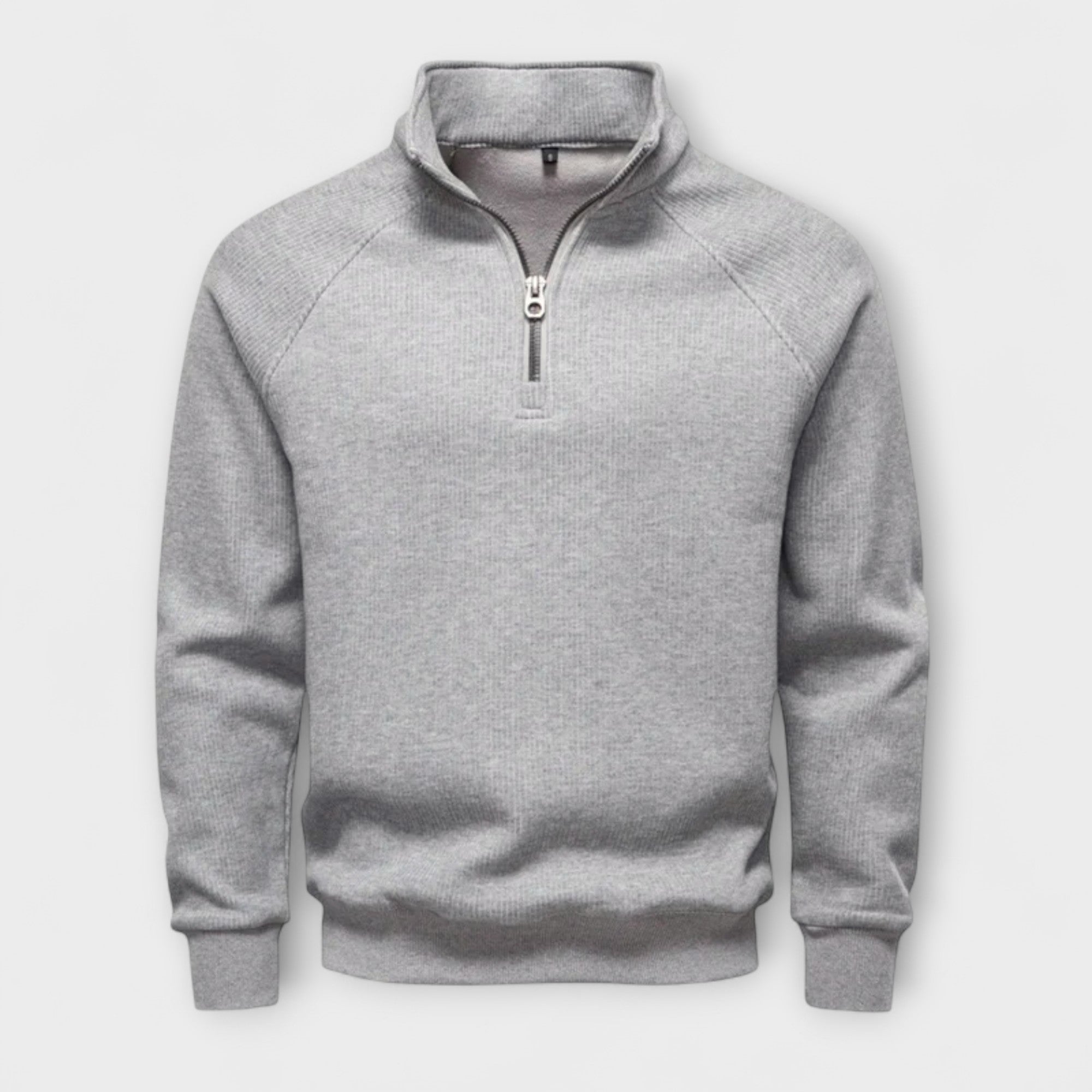 Édouard | Maglione con zip foderato in pile – calore, stile e fiducia per l'inverno