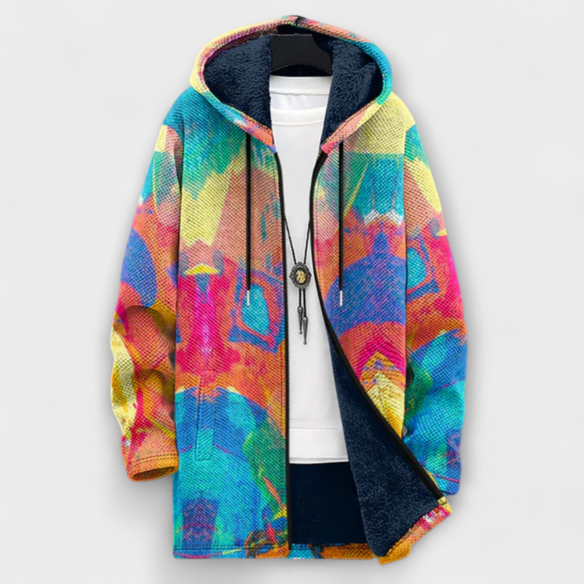 Cardigan di Lusso Ispirato all'Arte