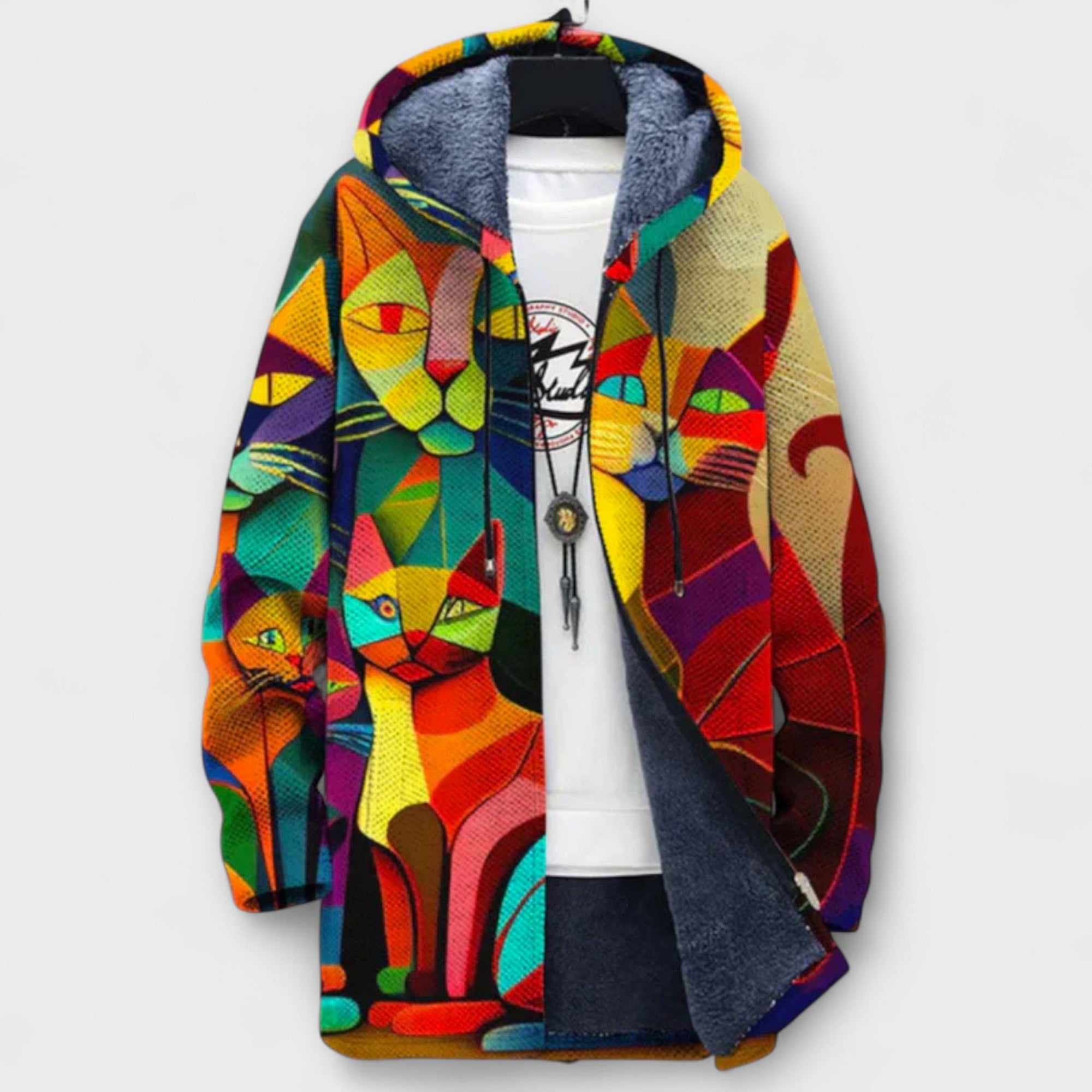 Cardigan Artistico di Lusso