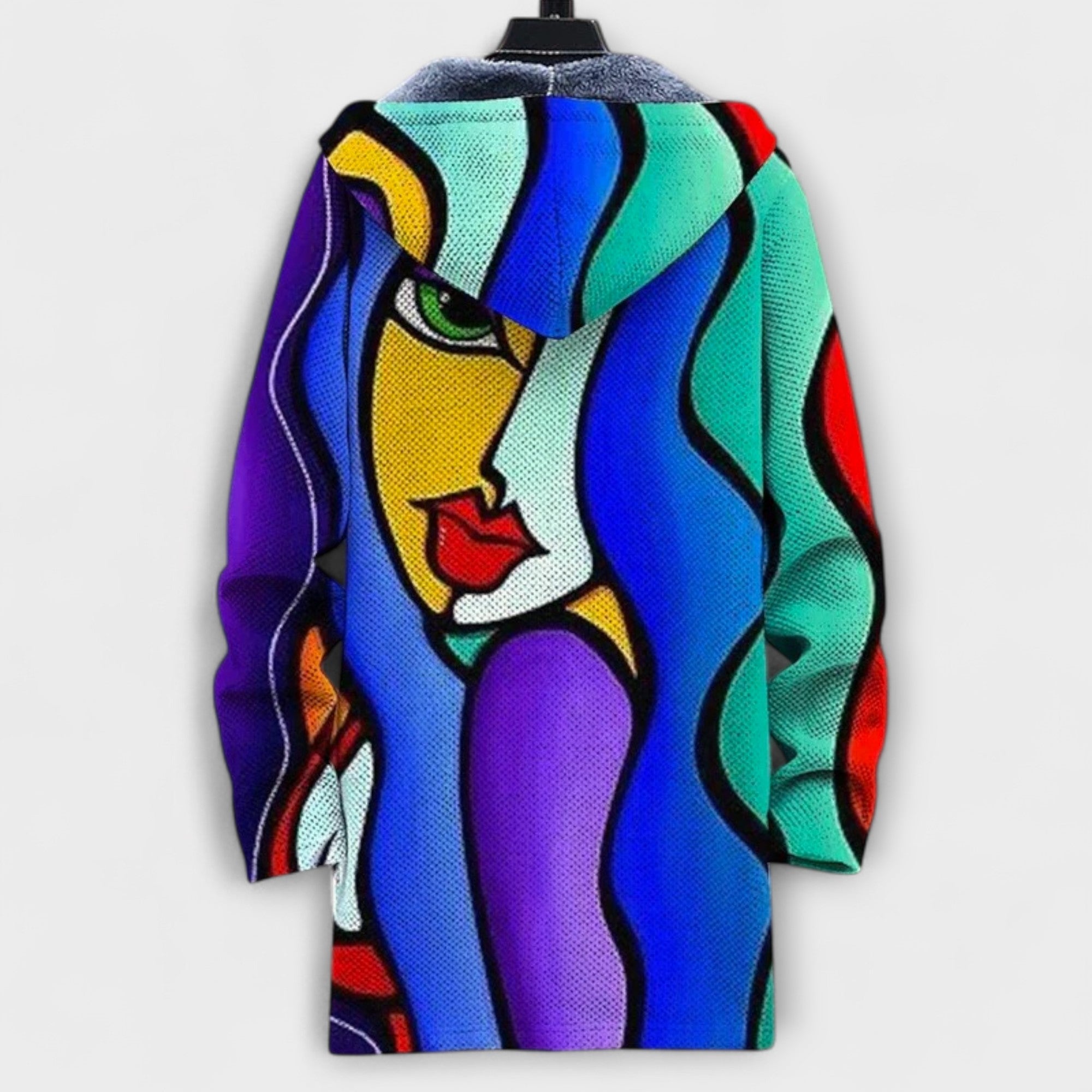 Felpa di lusso ispirata all'arte