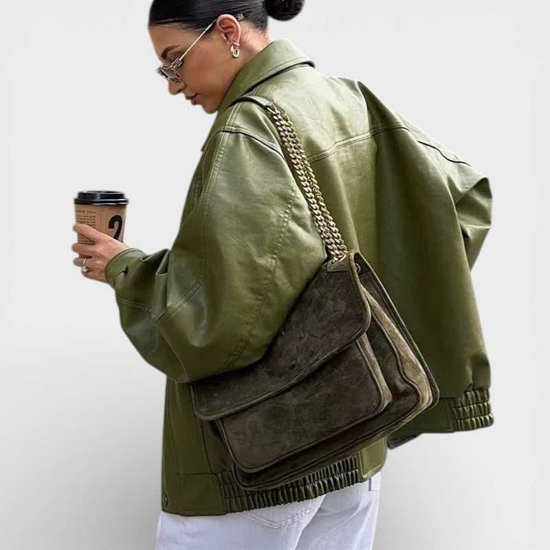 Lisa™ Giacca in Pelle