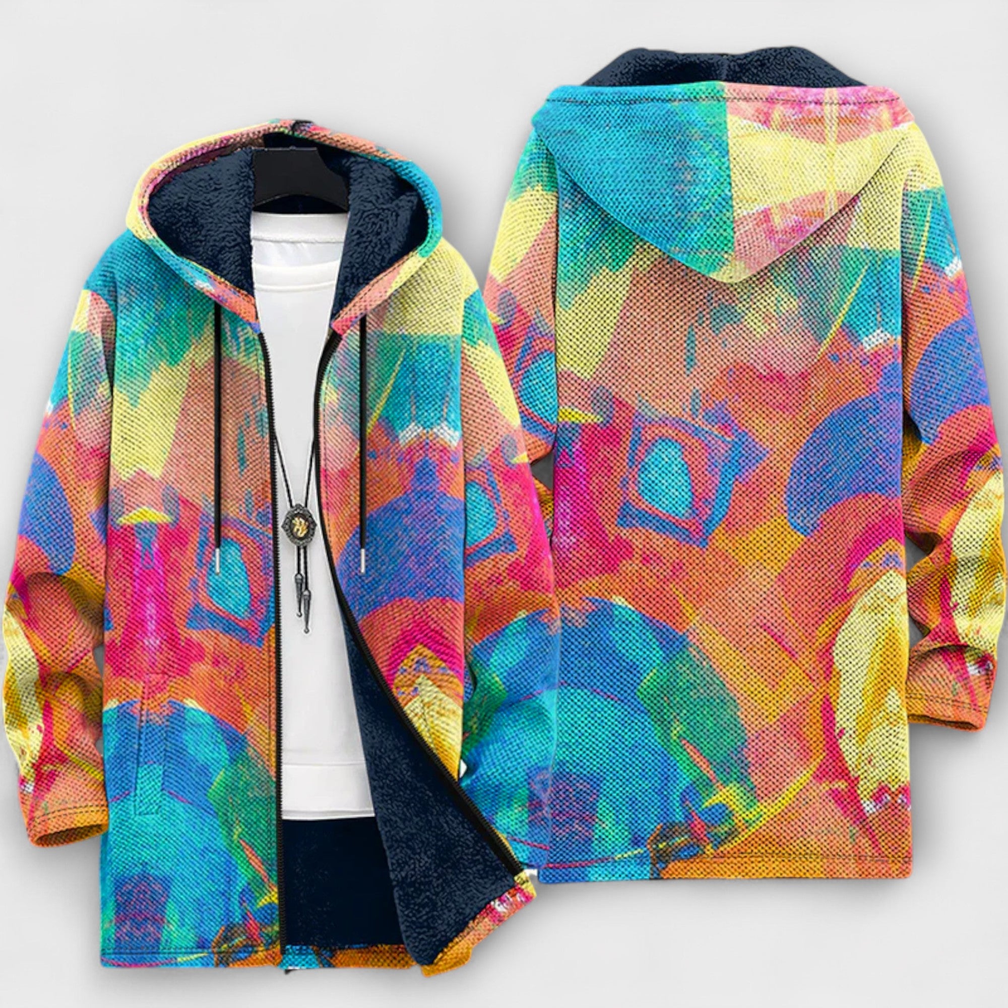 Cardigan di Lusso Ispirato all'Arte