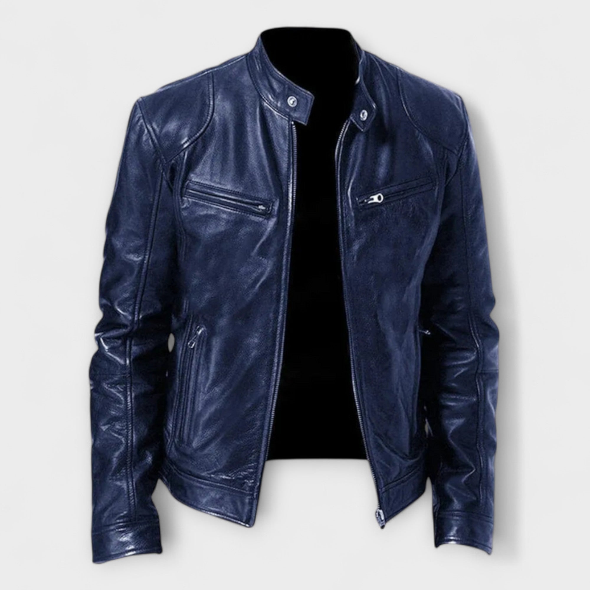 Giacca in Pelle Elegante