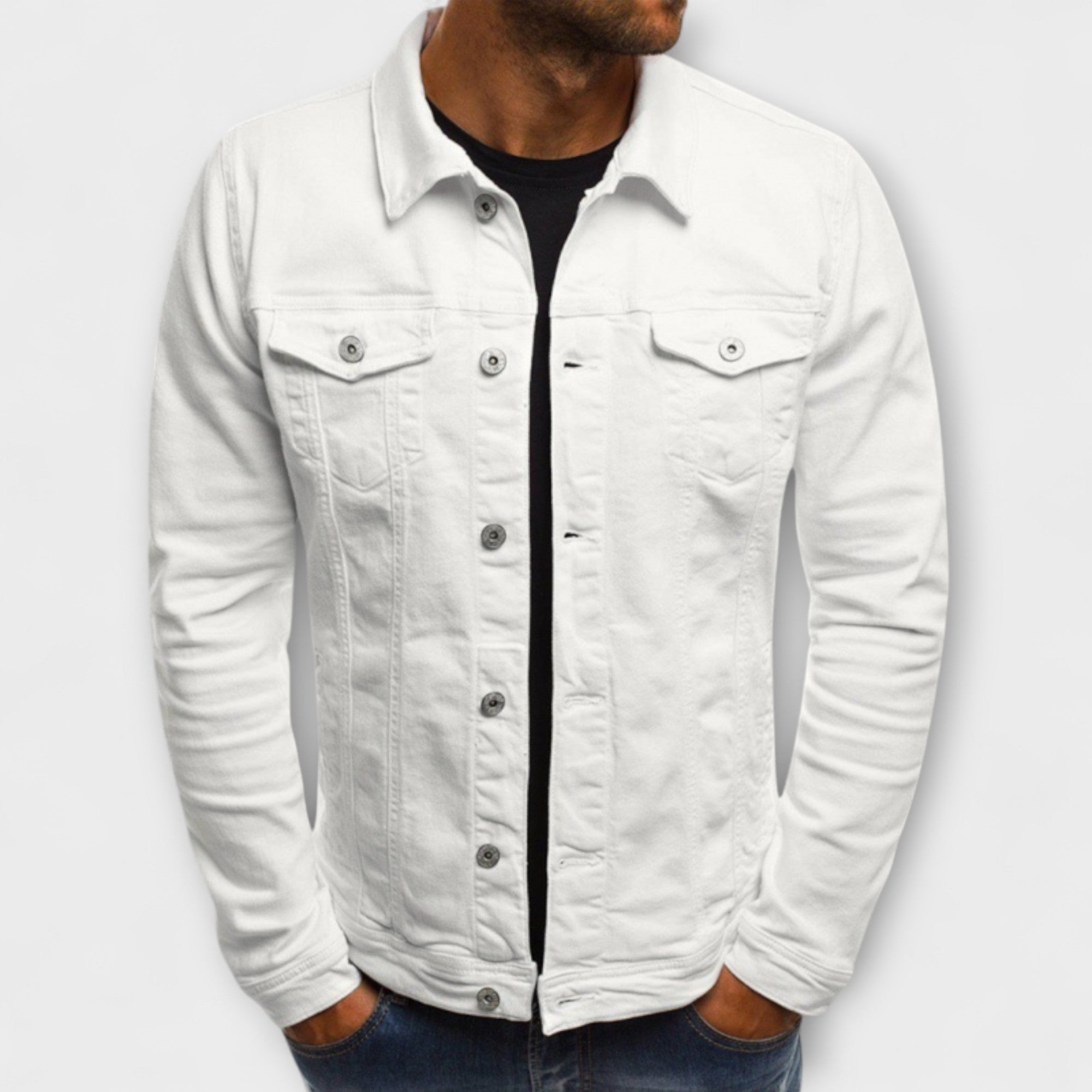 Giacca in Jeans Slim