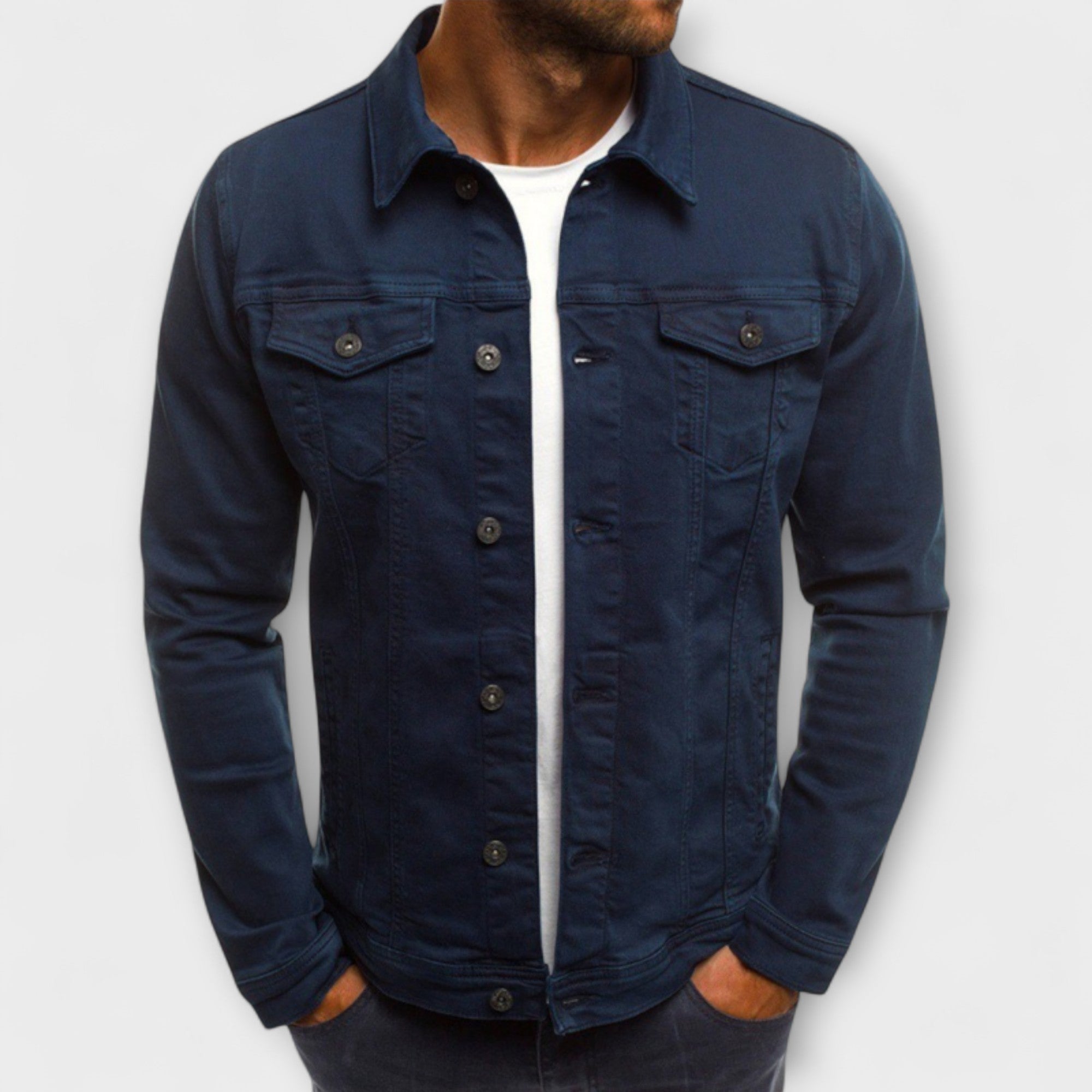 Giacca in Jeans Slim