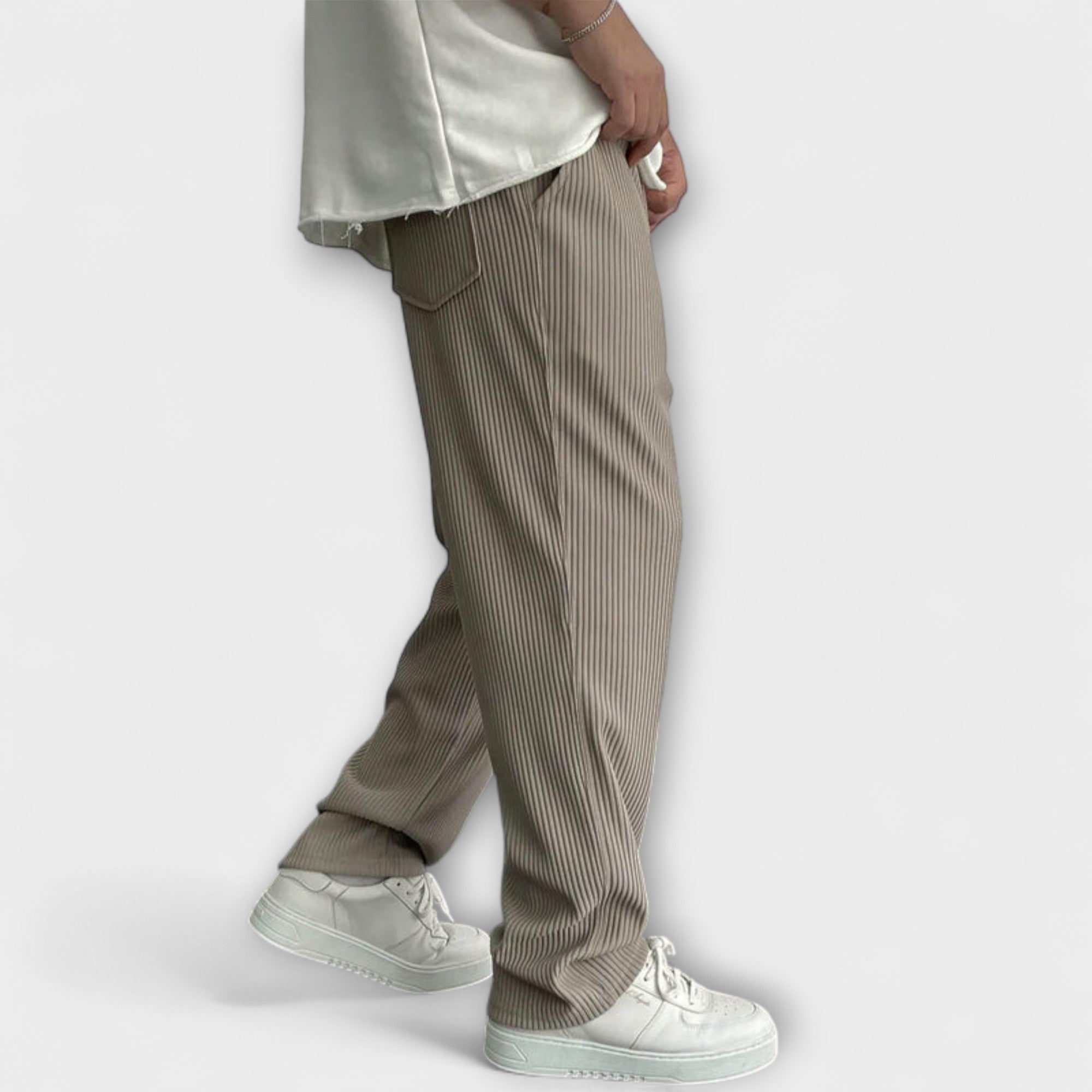 Pantaloni Tricot Relaxed