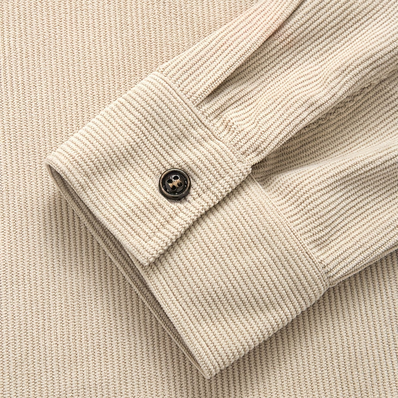 Cardigan in Velluto a Coste