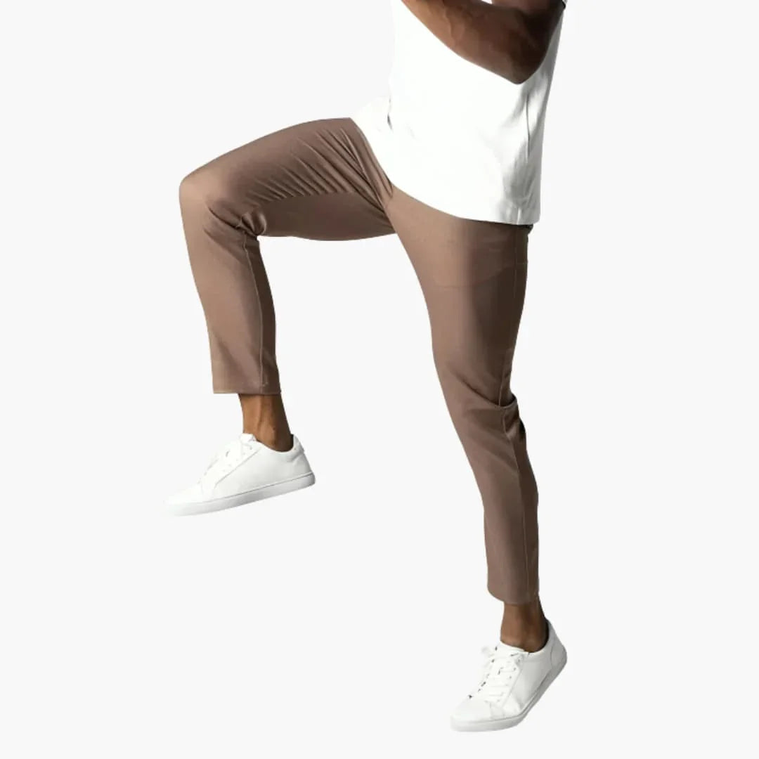 Pantaloni Chino Elasticizzati per Uomo
