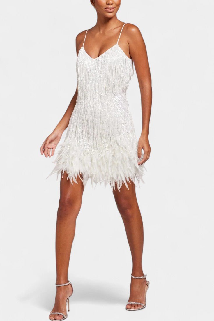 Adena Mini Abito Piumato™ | Stilosissimo