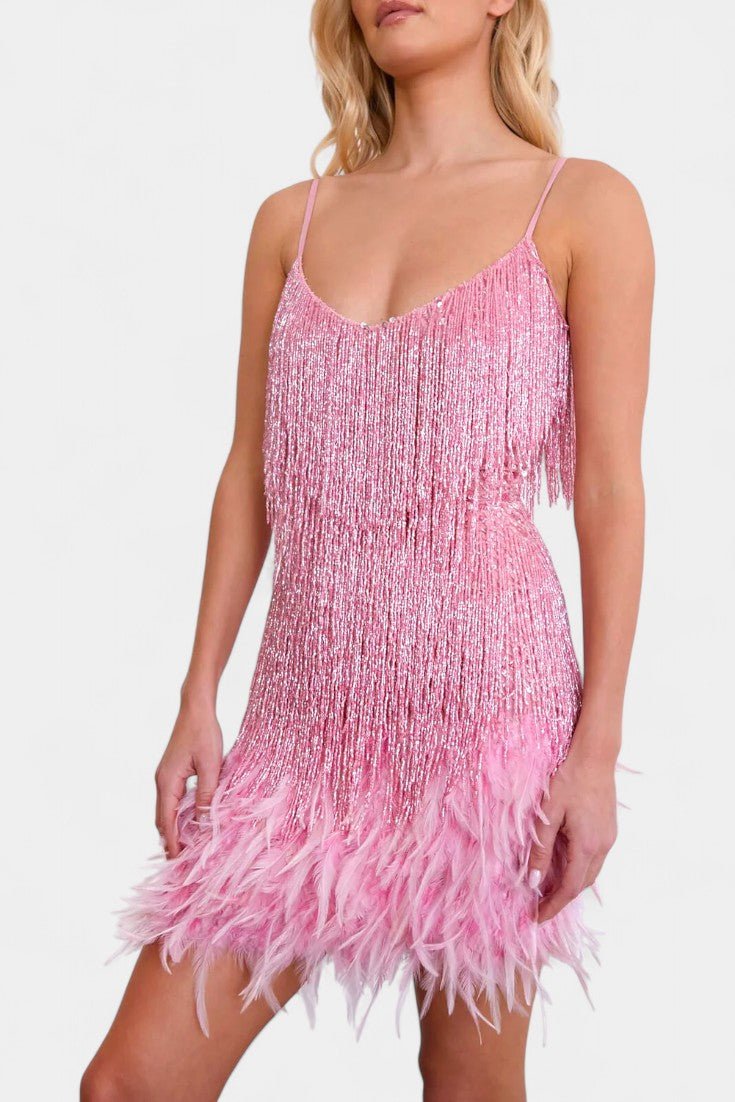 Adena Mini Abito Piumato™ | Stilosissimo