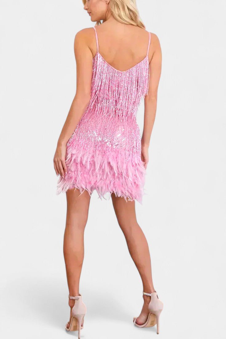 Adena Mini Abito Piumato™ | Stilosissimo