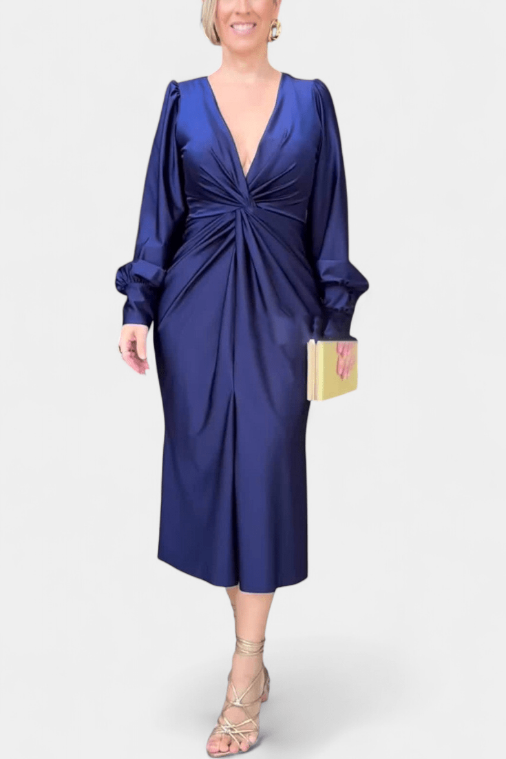 Alouette™ | Abito elegante con scollatura a V