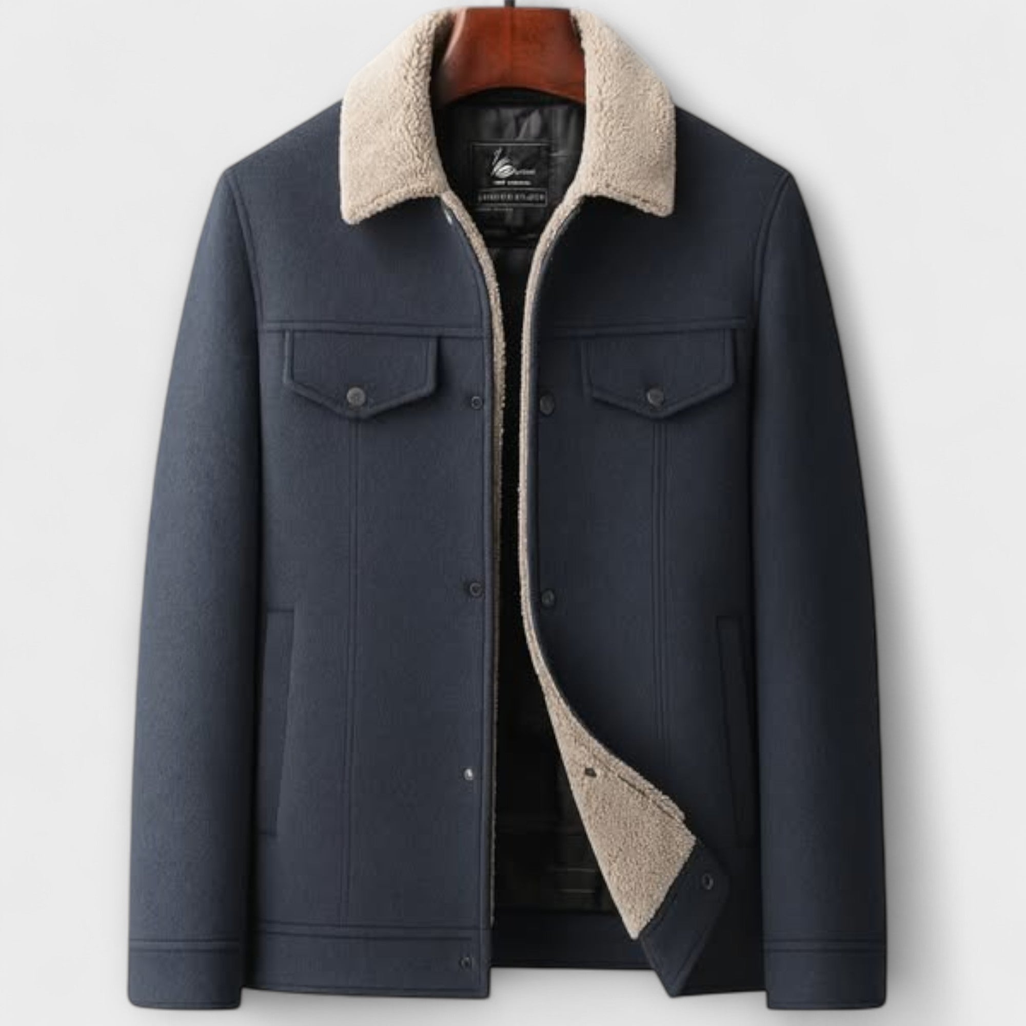 Giacca in Lana Sherpa