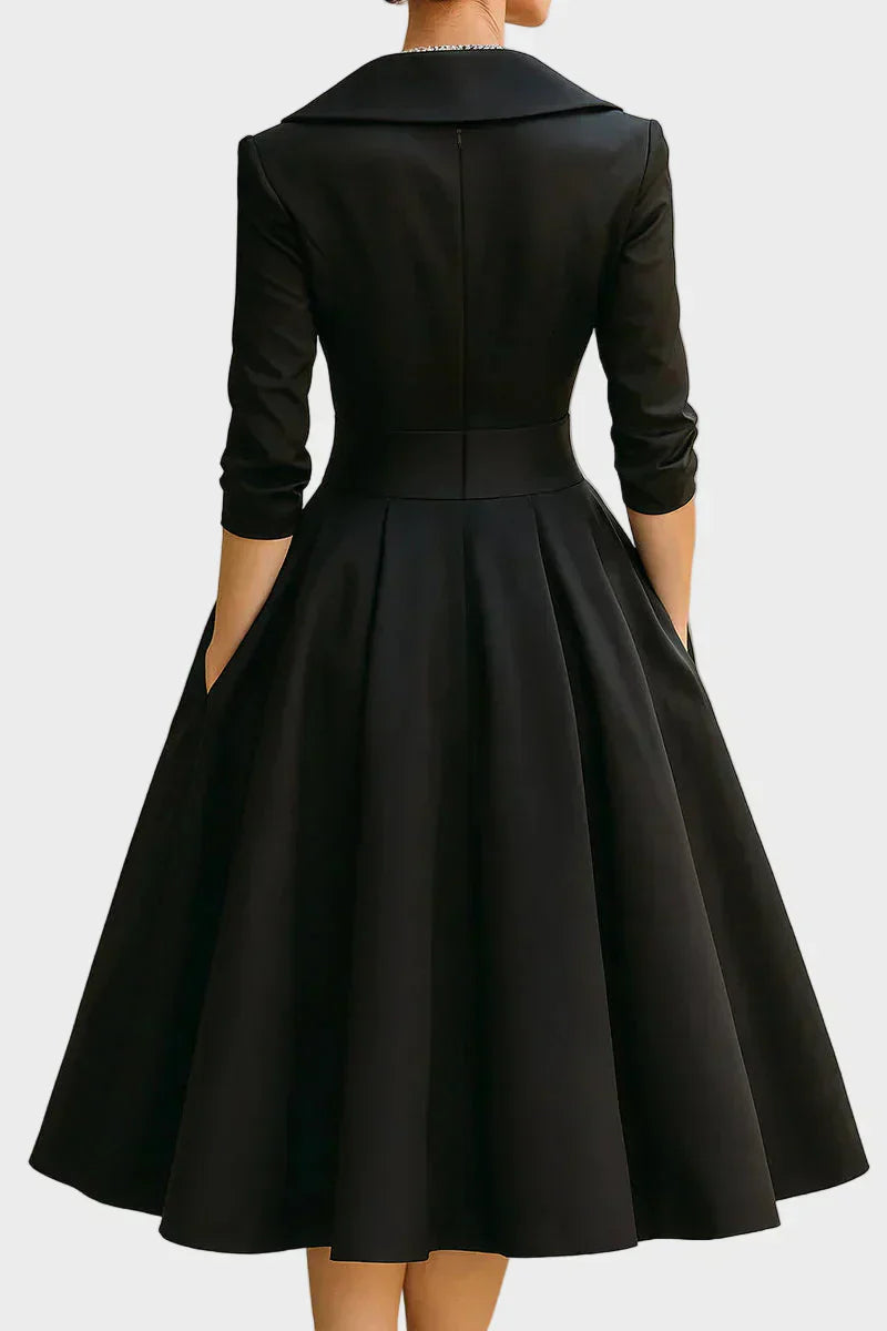 Ceryn | Abito Midi in Satin