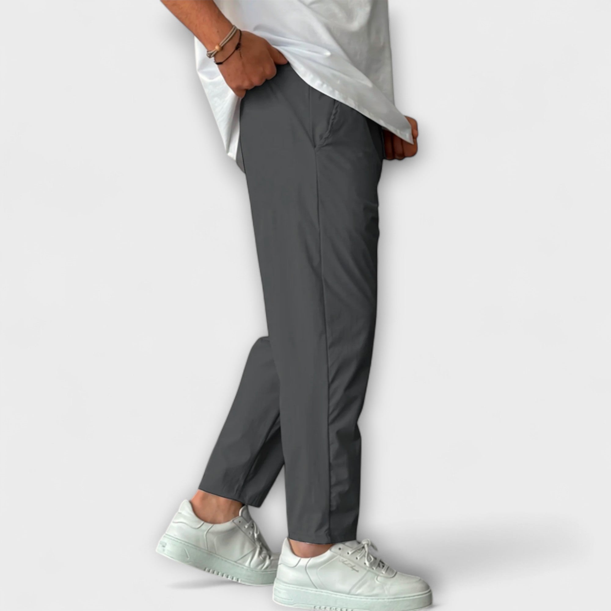 Pantaloni Leggeri a Vita Alta