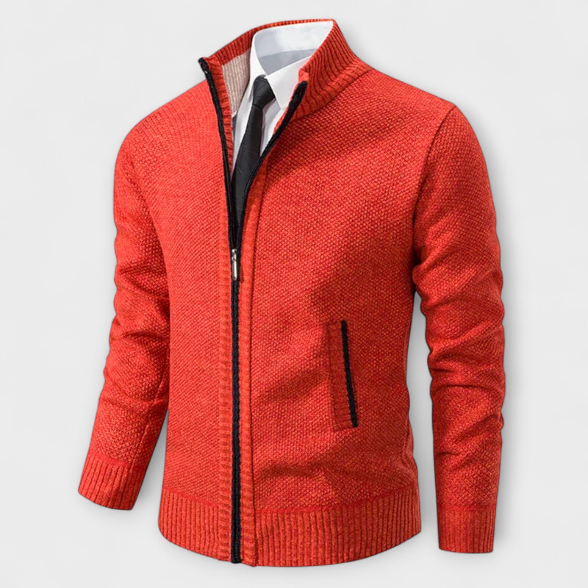 Everett™ – Cardigan con Zip a Maglia