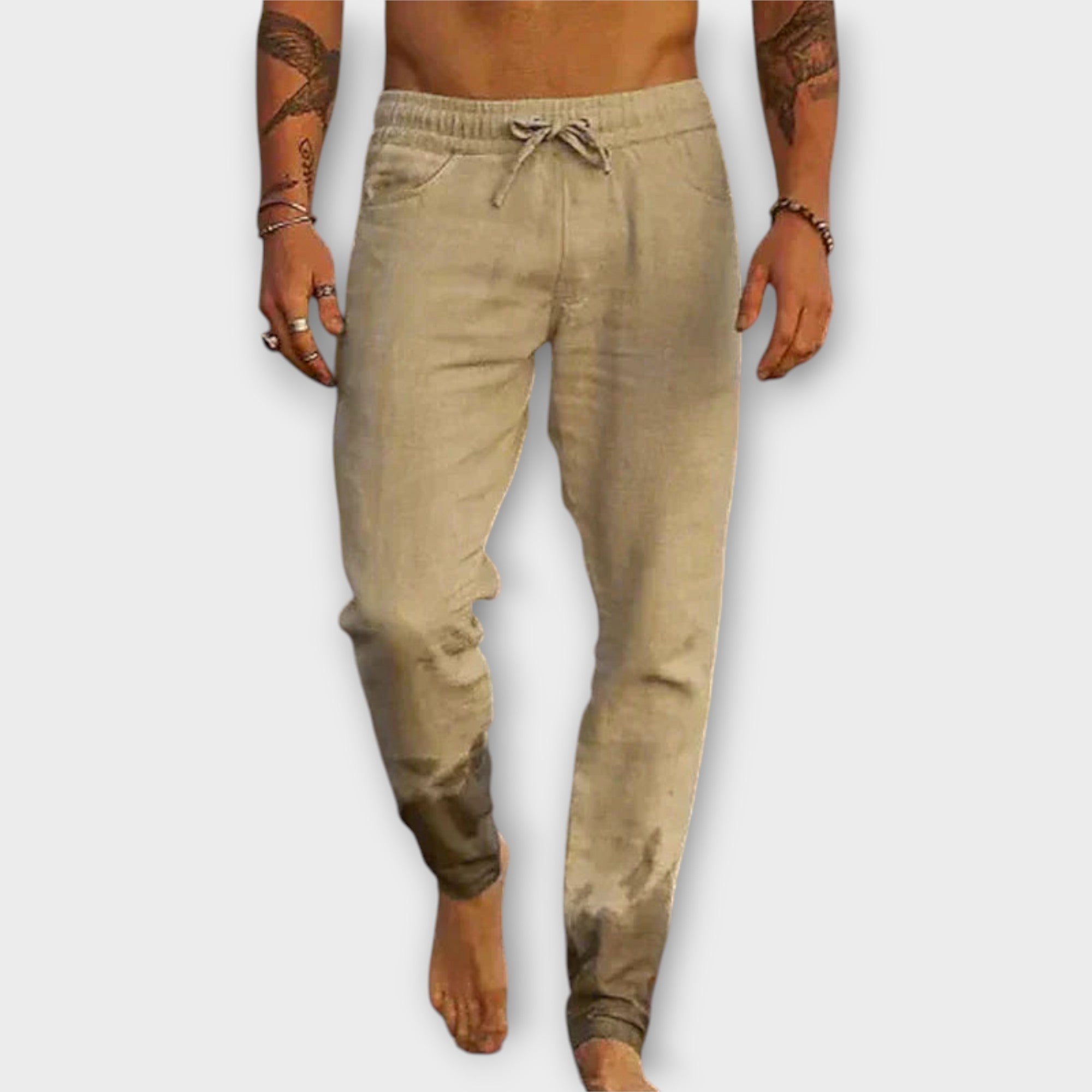 Pantaloni da Spiaggia in Lino