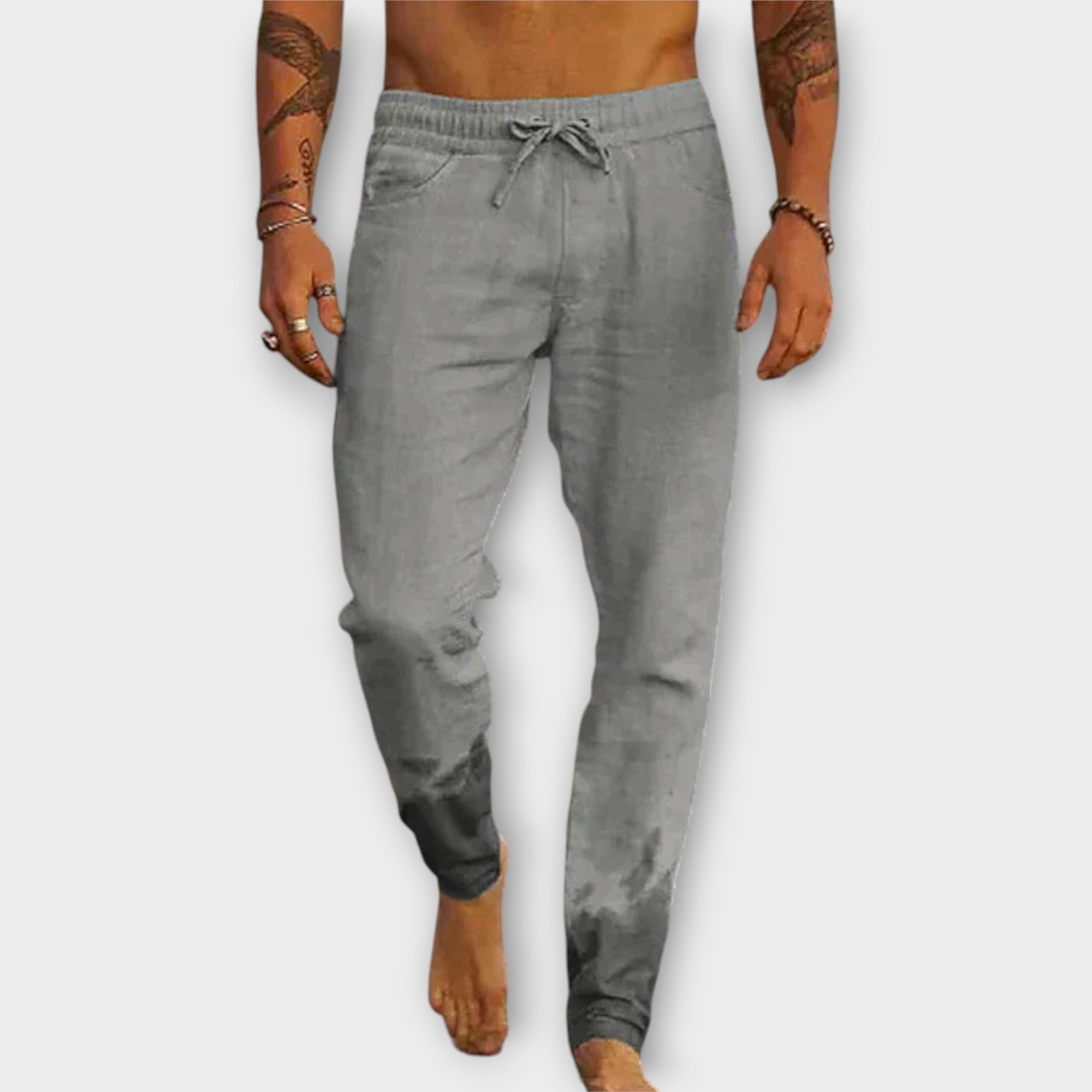 Pantaloni da Spiaggia in Lino